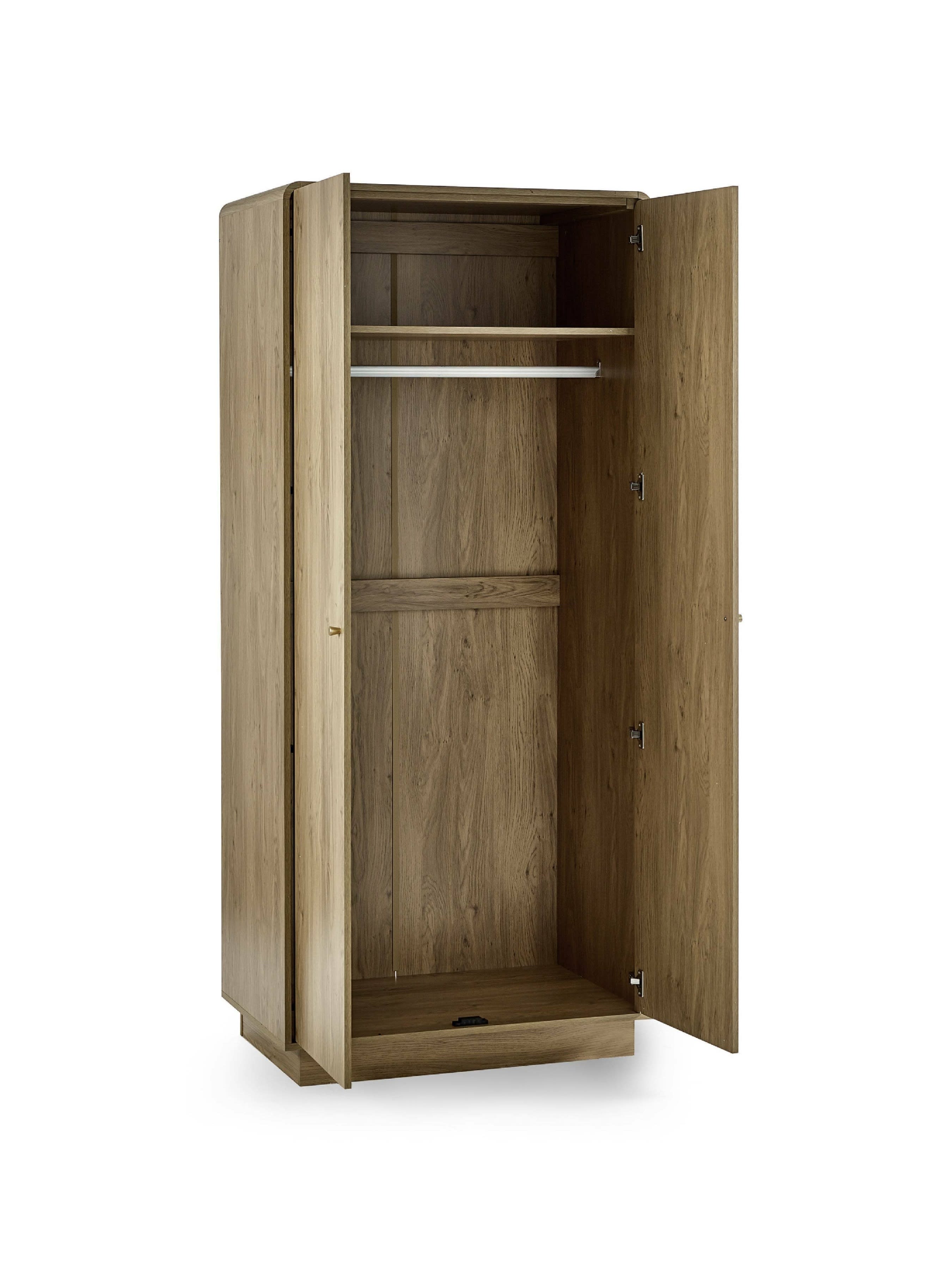 Ingrid 2 Door Wardrobe Oak