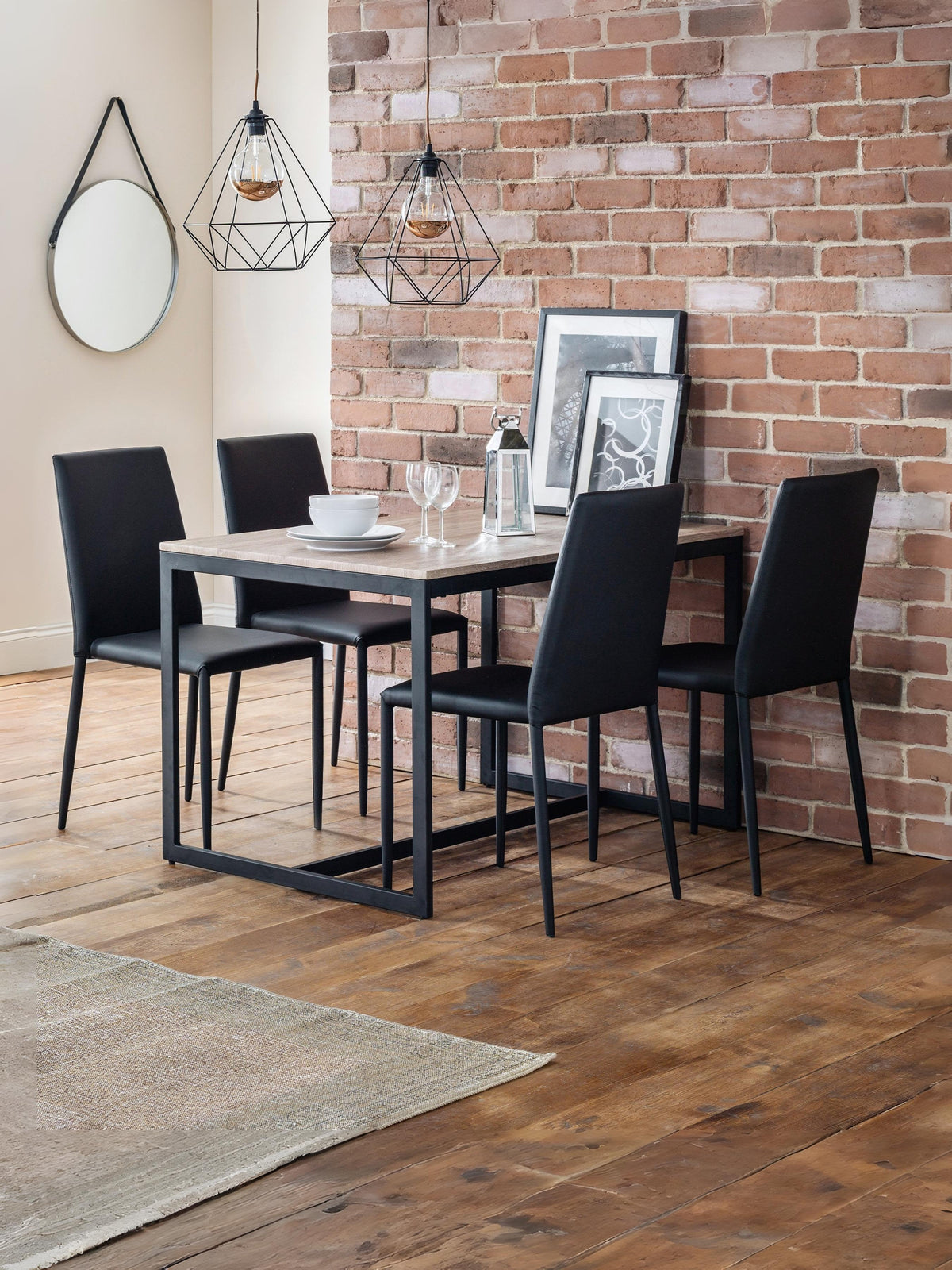Jazz Chairs in Black (Set Of 4)