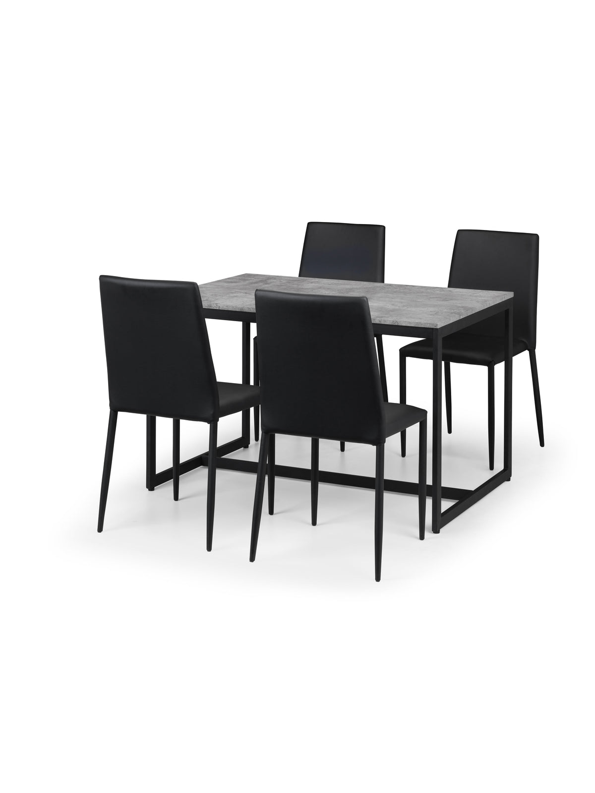 Jazz Chairs in Black (Set Of 4)
