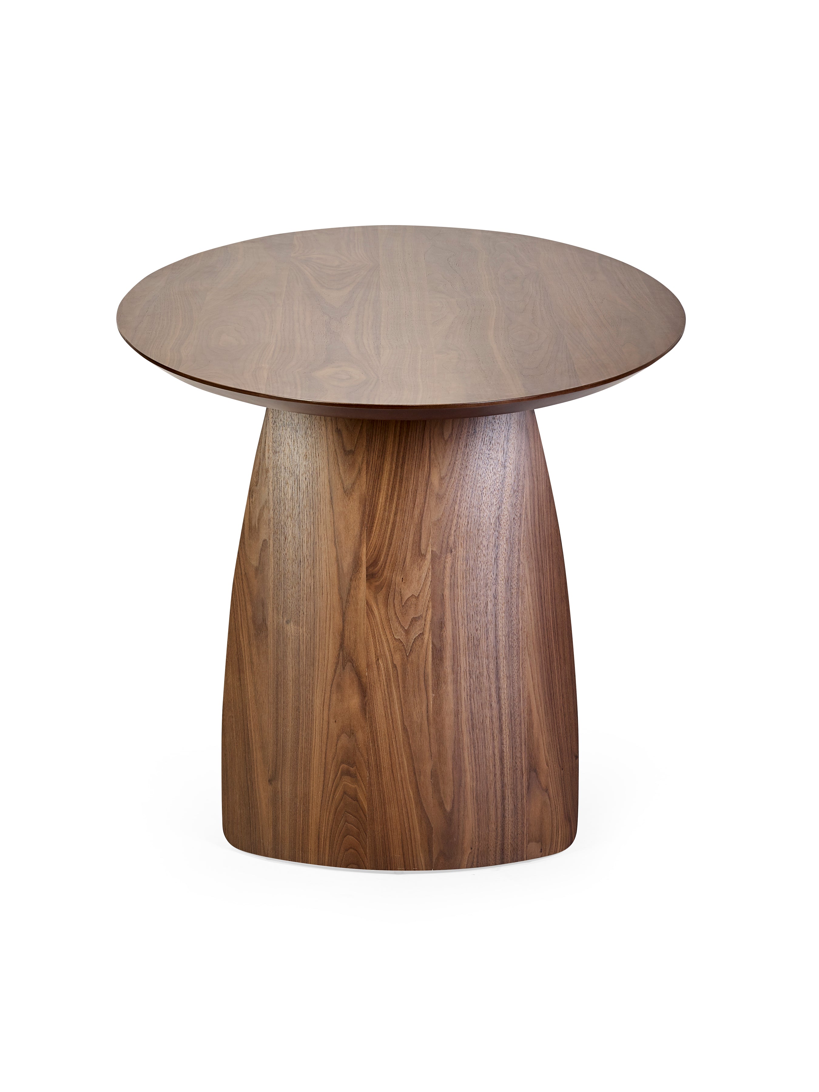 Julius Oval 4-6 Seater Dining Table – Walnut Effect