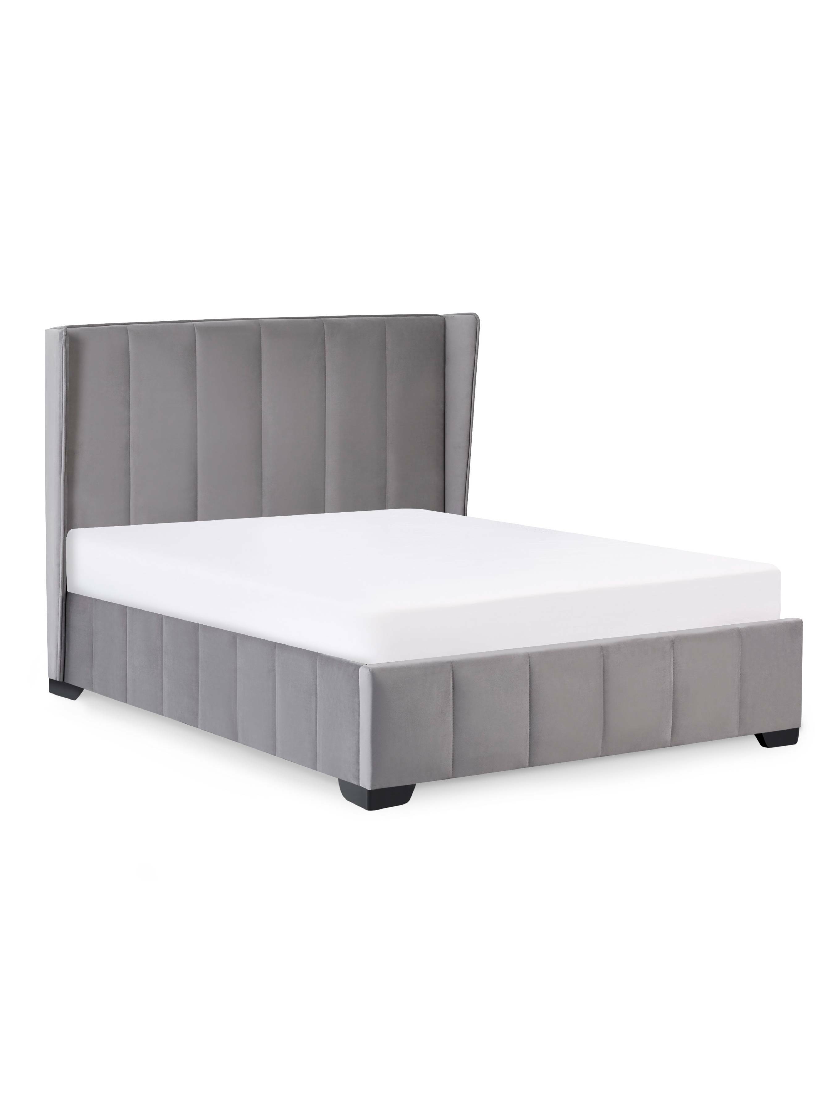 Katie Bed Frame - Grey Velvet – Julian Bowen, view 7