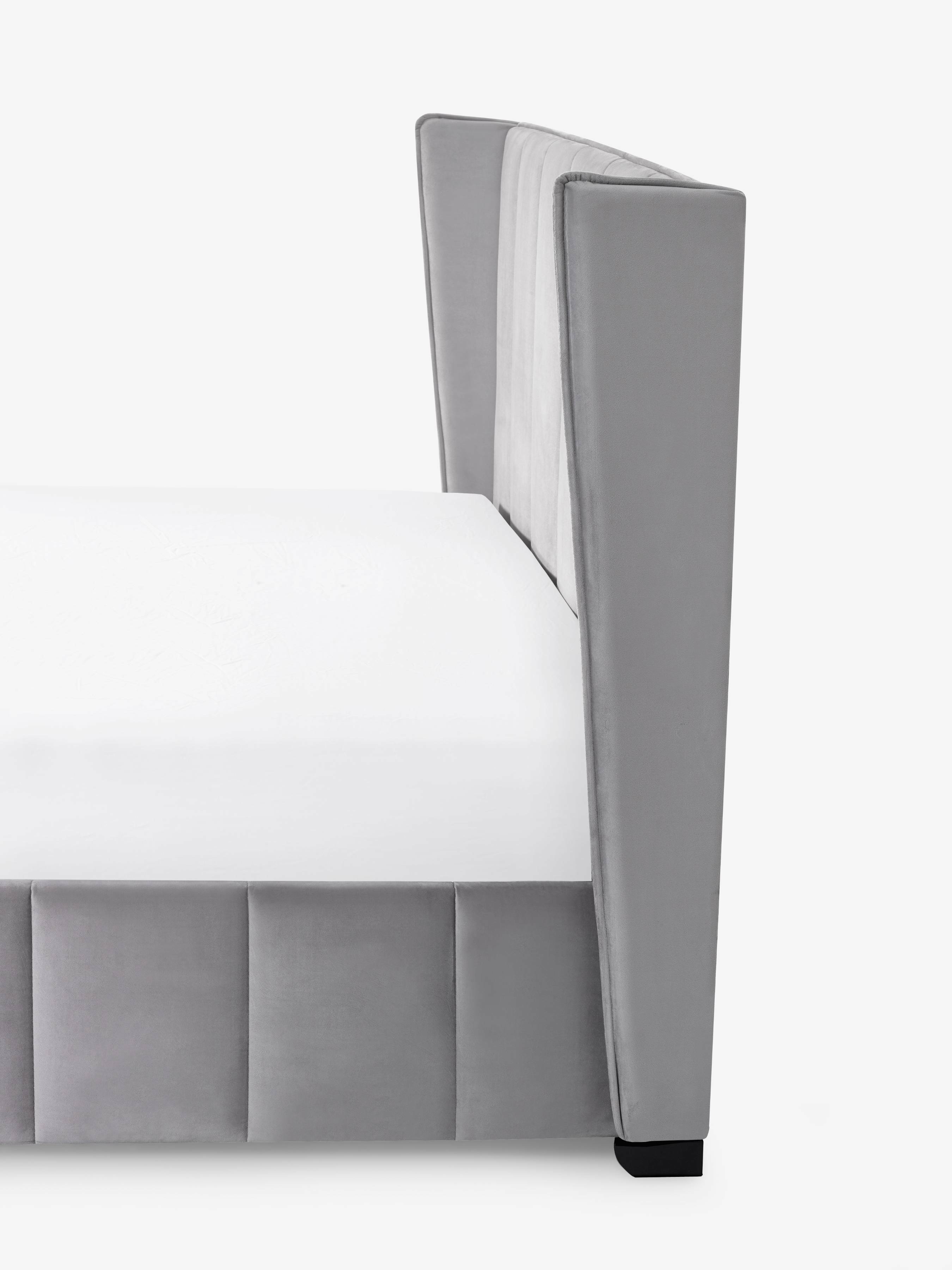 Katie Bed Frame - Grey Velvet – Julian Bowen, view 12