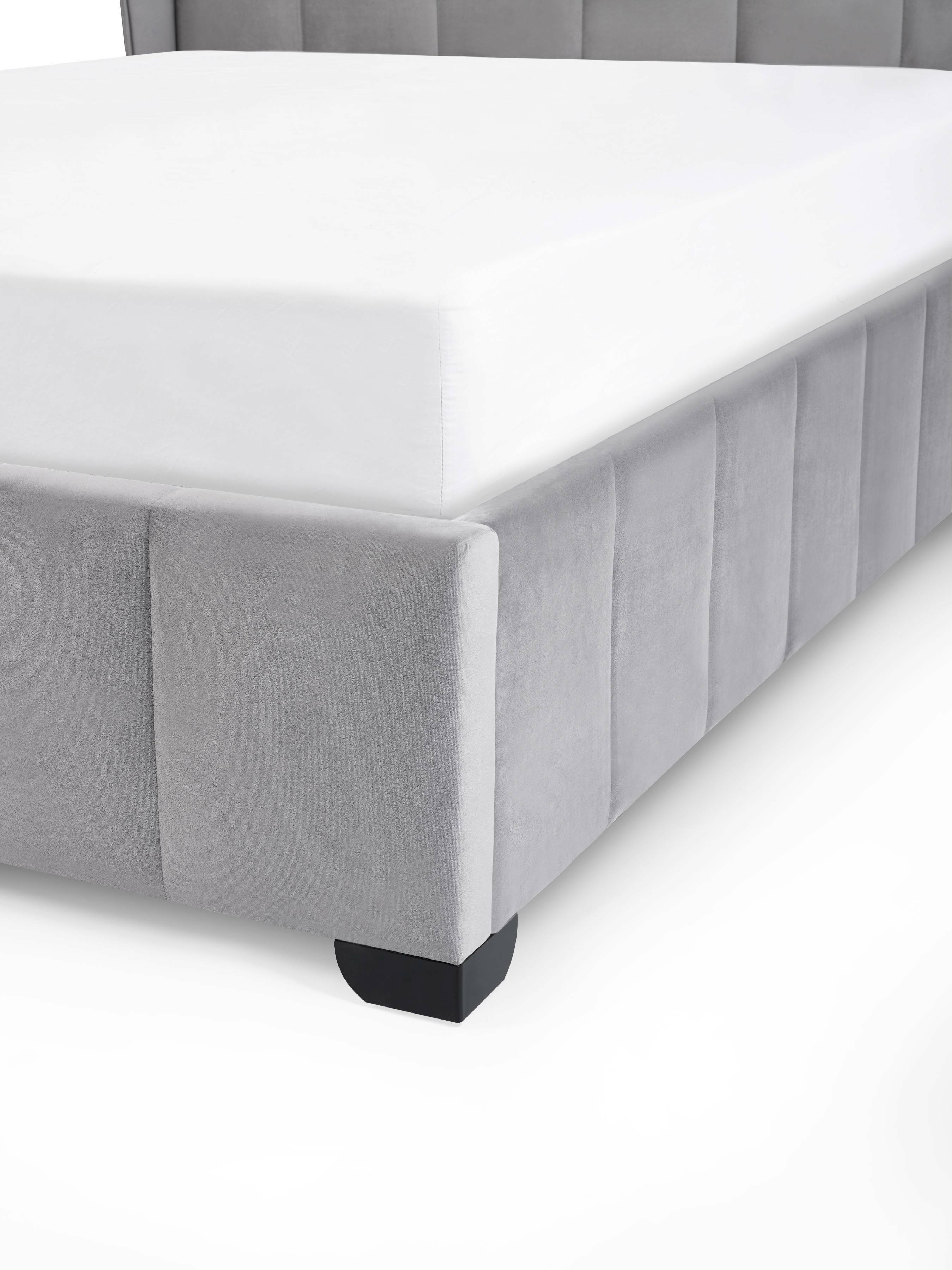 Katie Bed Frame - Grey Velvet – Julian Bowen, view 13