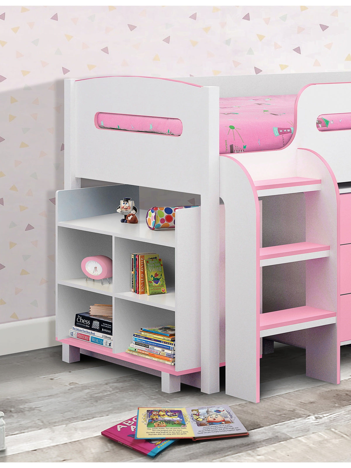Kimbo Pink Cabin Bed