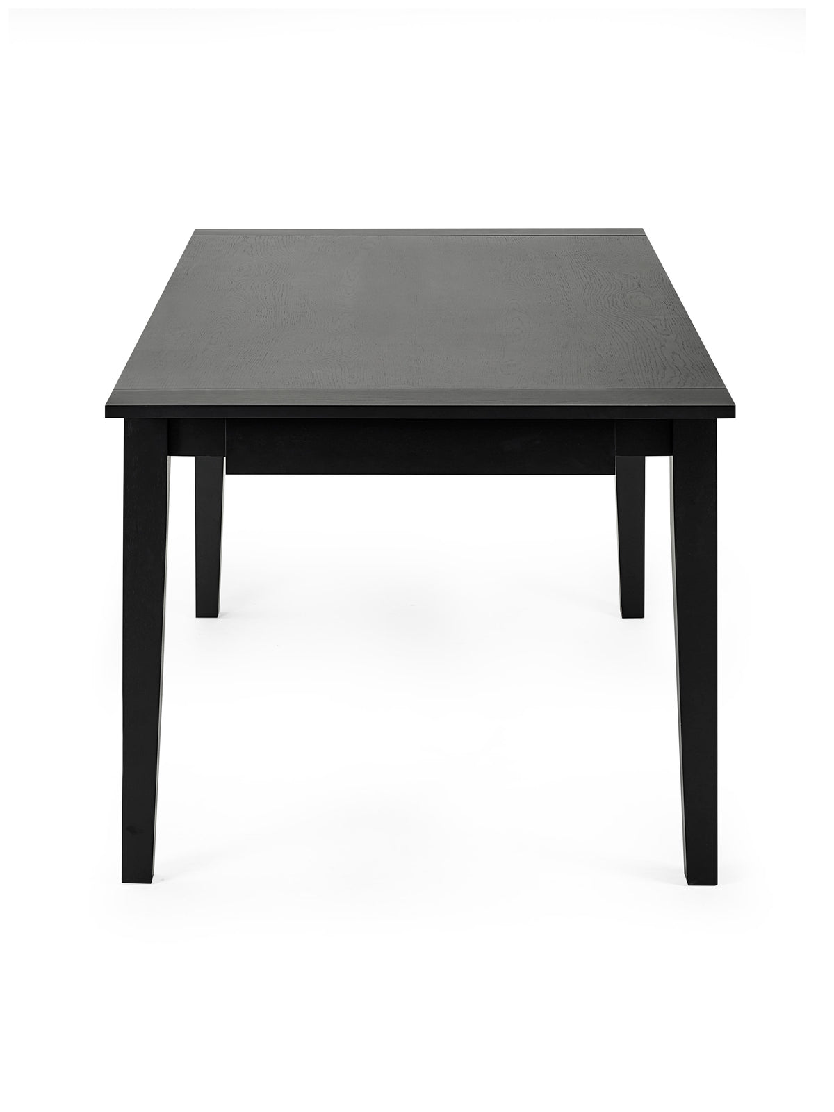 Knoxley Black Oak Rectangular 173-251cm Extending Dining Table – Black Oak Effect