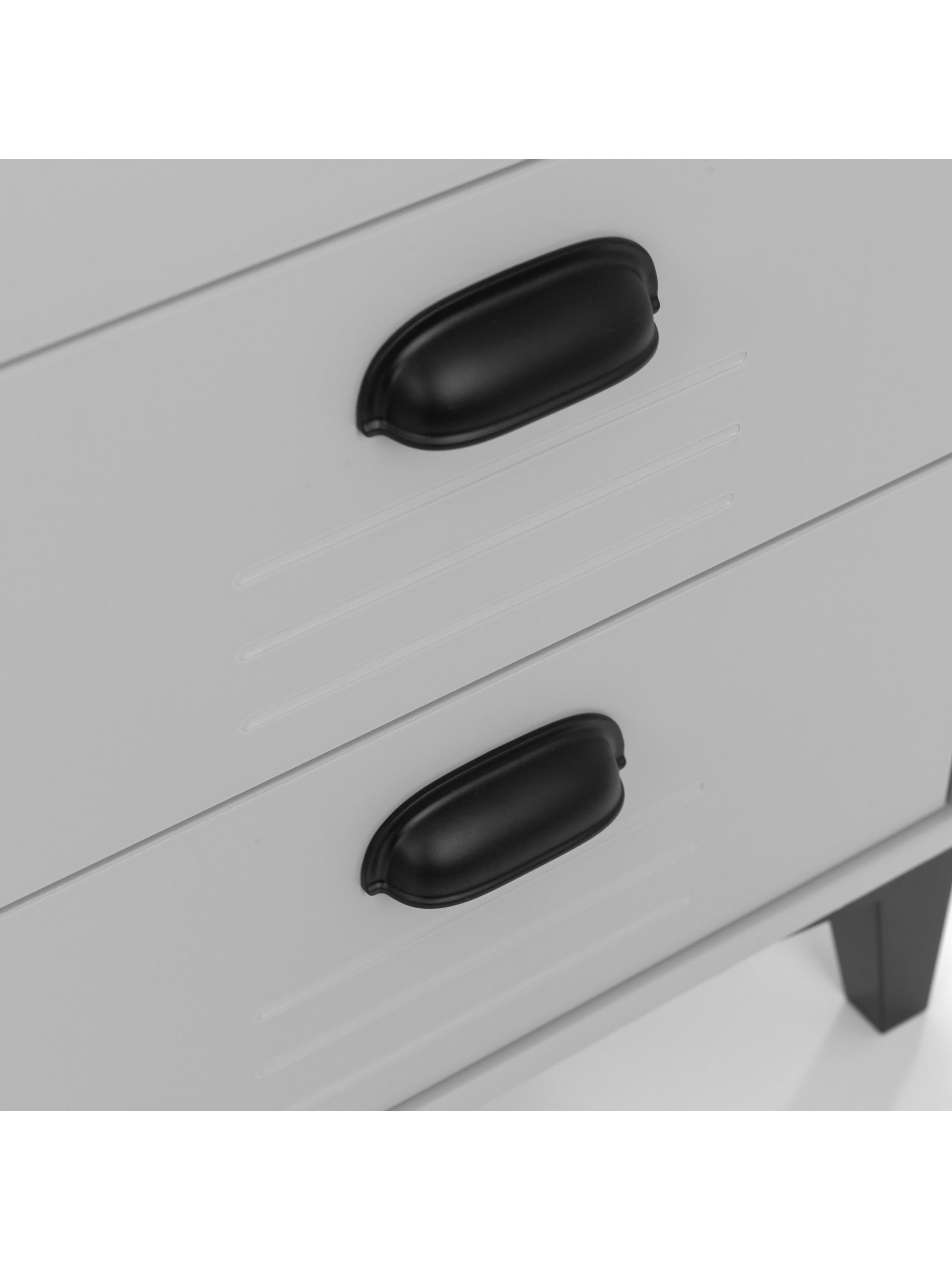 Lakers Locker 6 Drawer Wide Chest – Grey