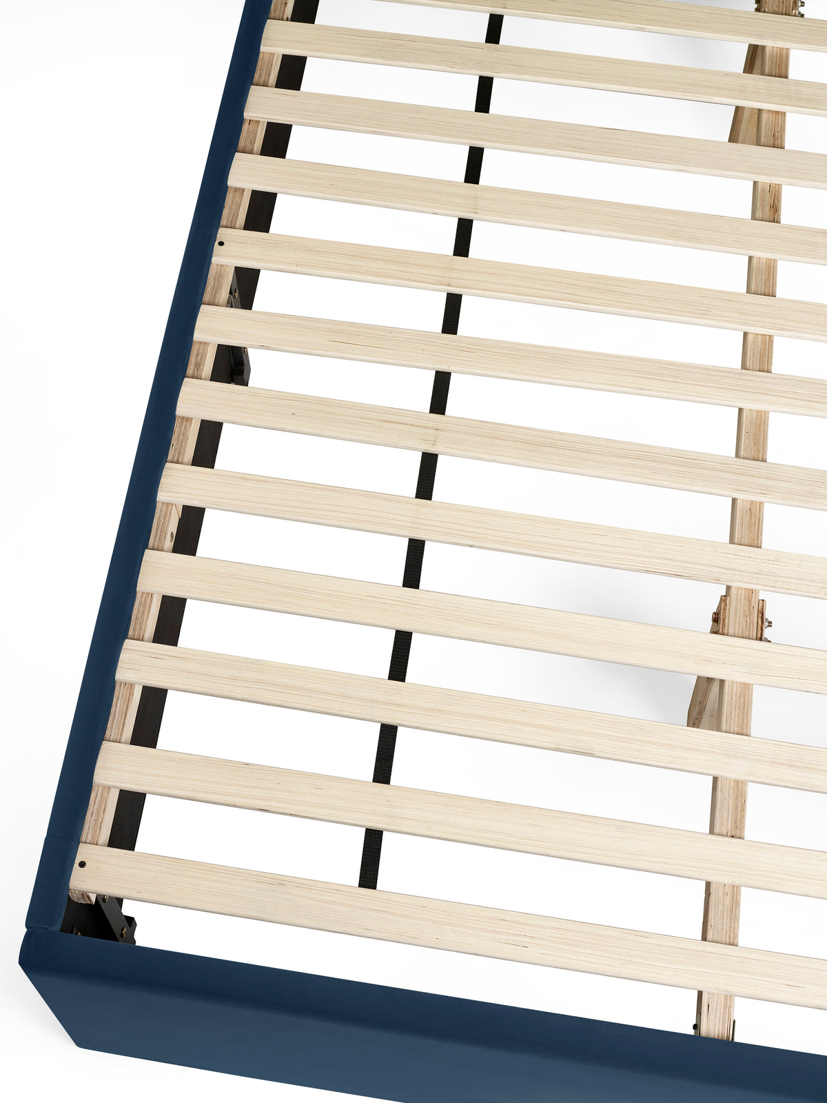 Leila Royal Blue Dual Storage Door Bed – Royal Blue Velvet