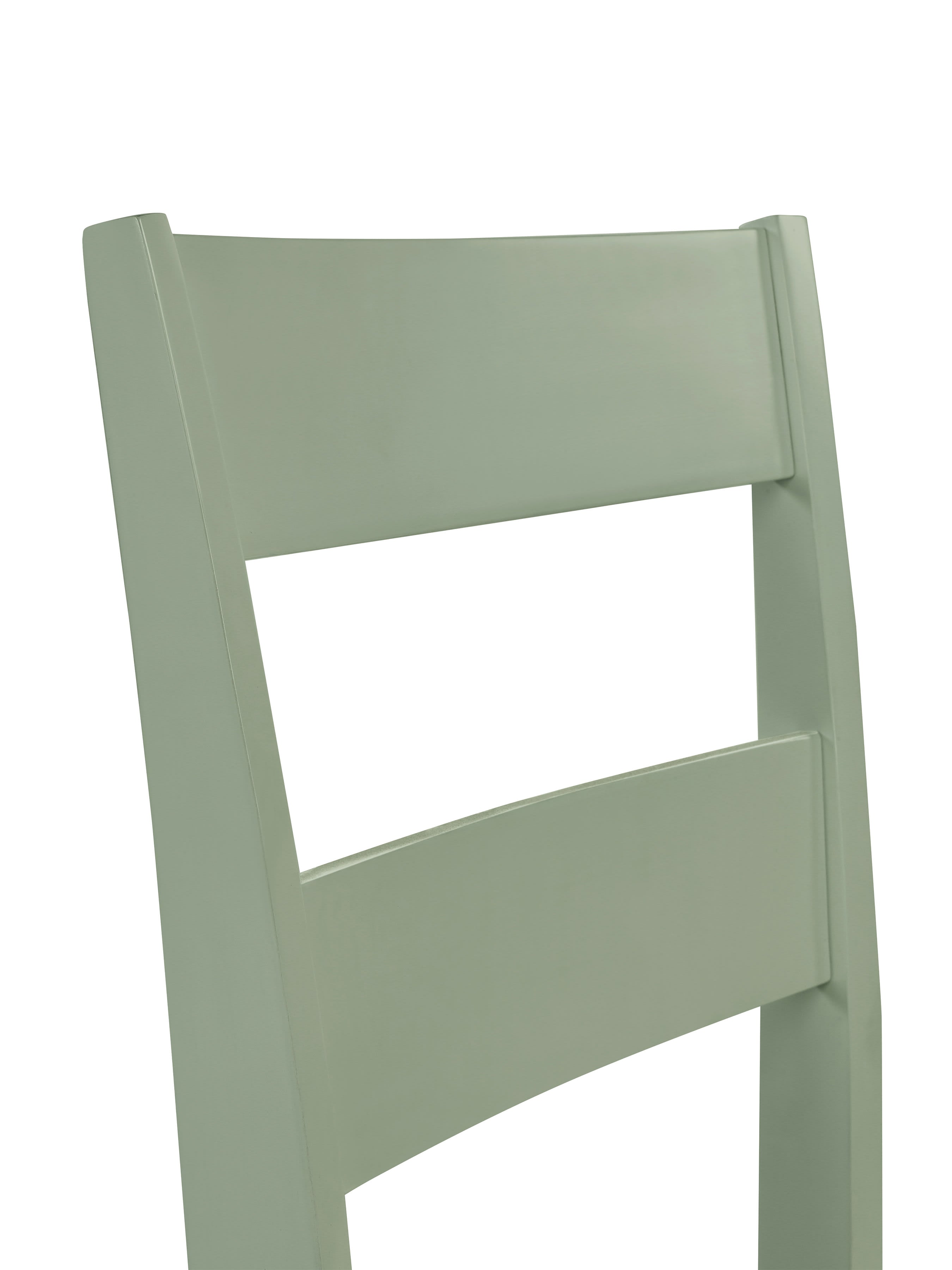 Linwood Set of 2 Sage Green and Natural Dining Chairs – Sage Green and Natural Oak Effect