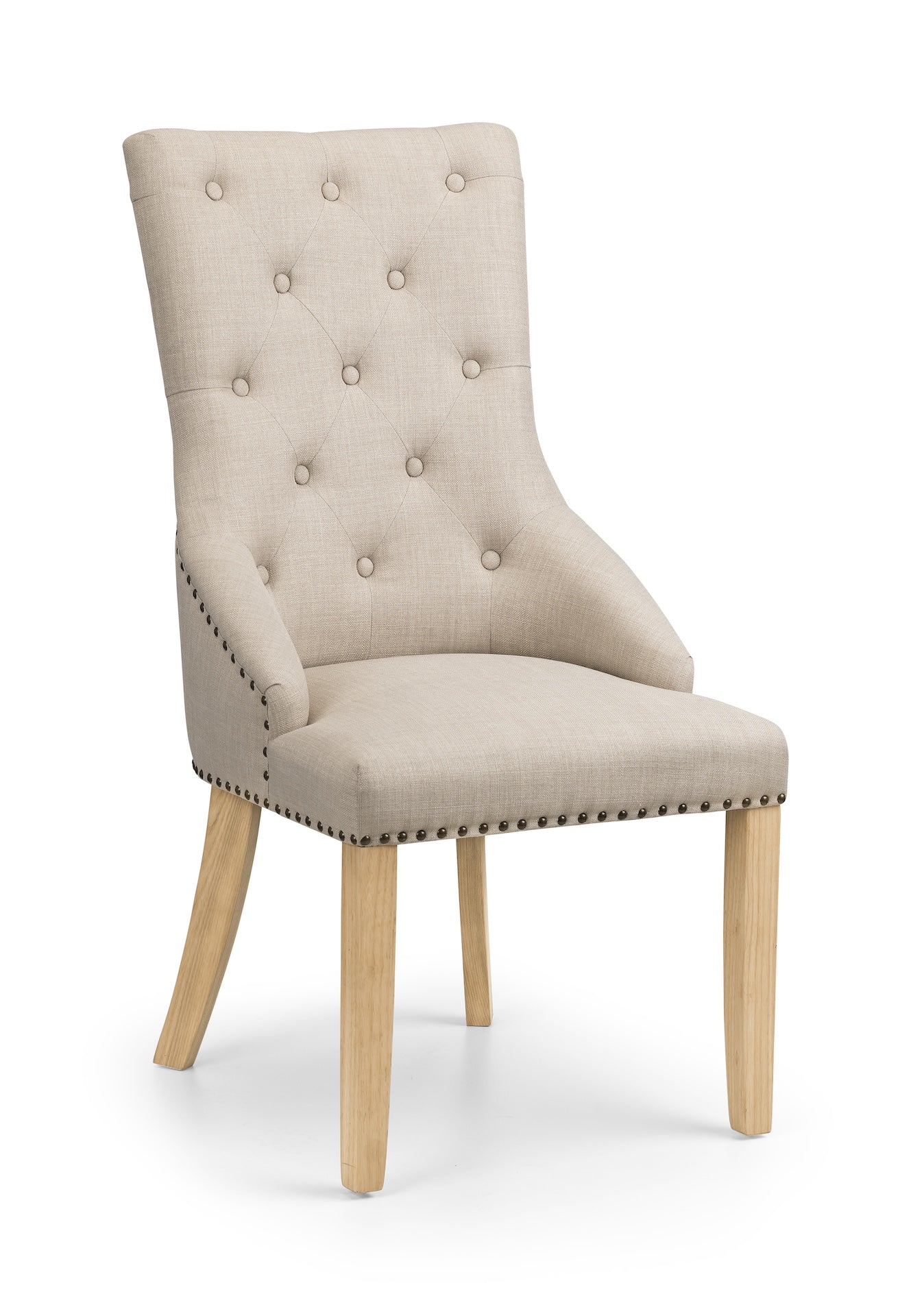 Loire Button Back Chairs (Set of 2) – Julian Bowen, view 3