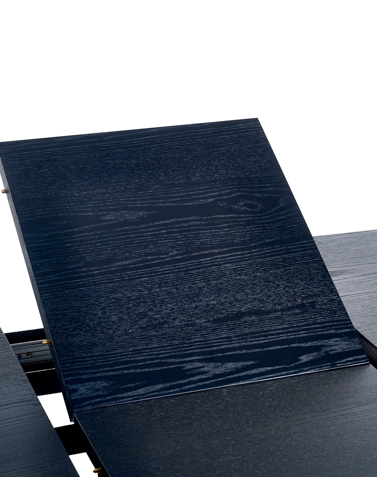 Louis Fluted Extending Dining Table - Black – Julian Bowen, view 9