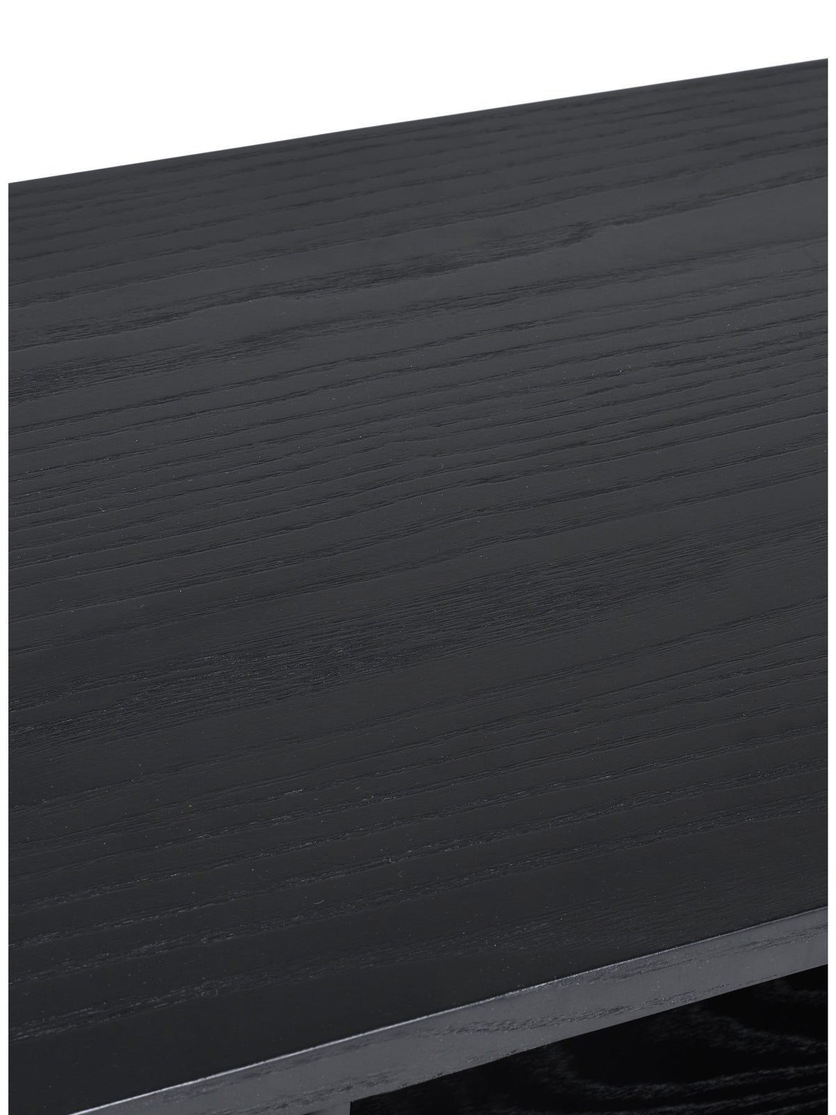 Louis Fluted Tv Unit - Black