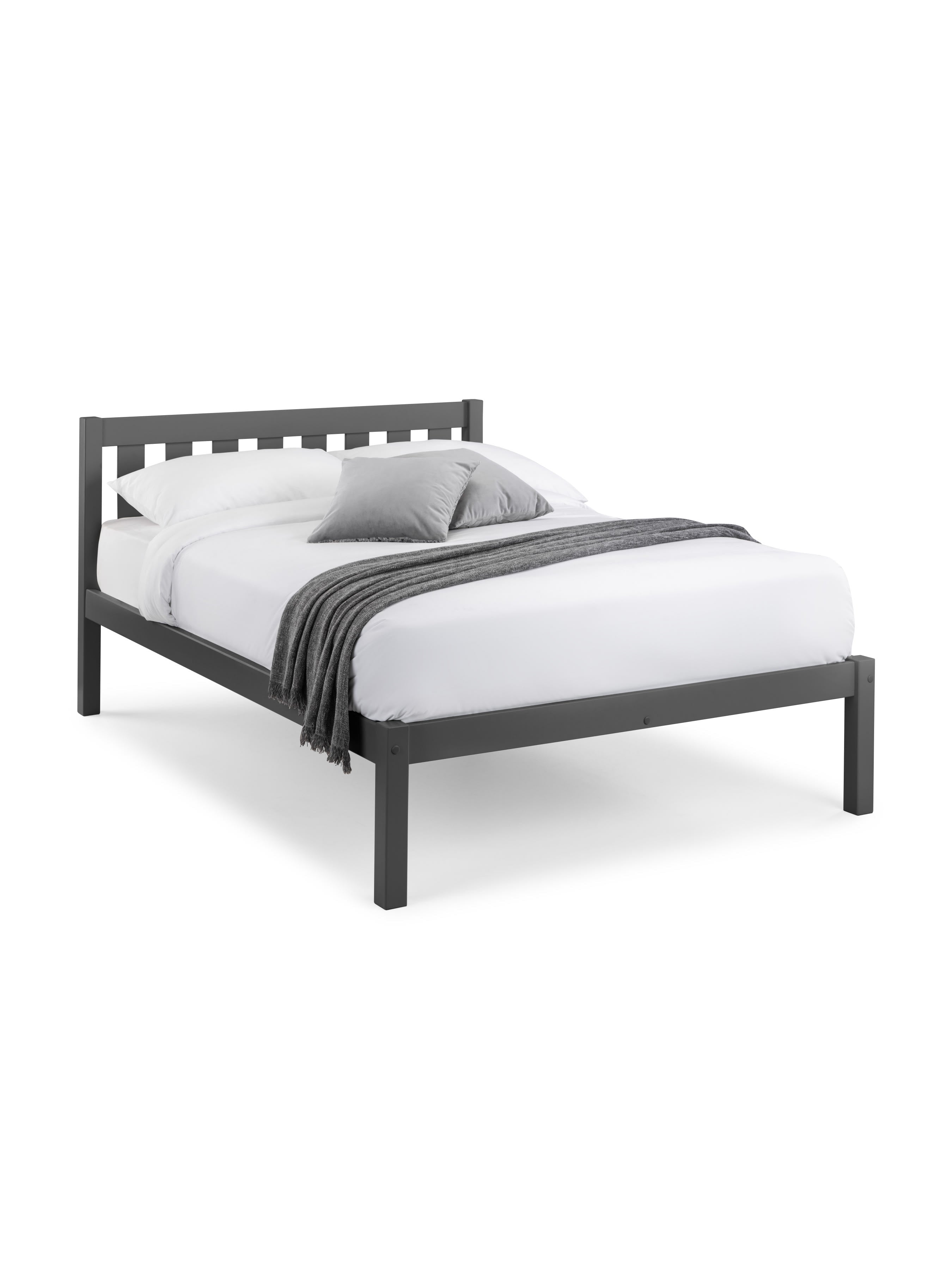 Luna Anthracite Black Bed