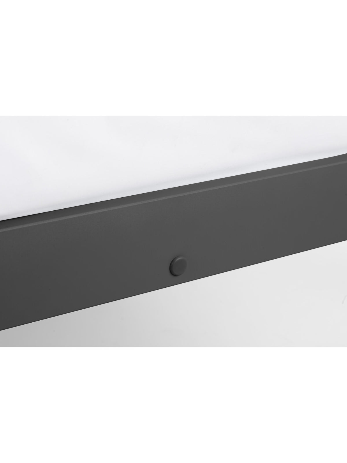 Luna Anthracite Black Bed - 135cm Double