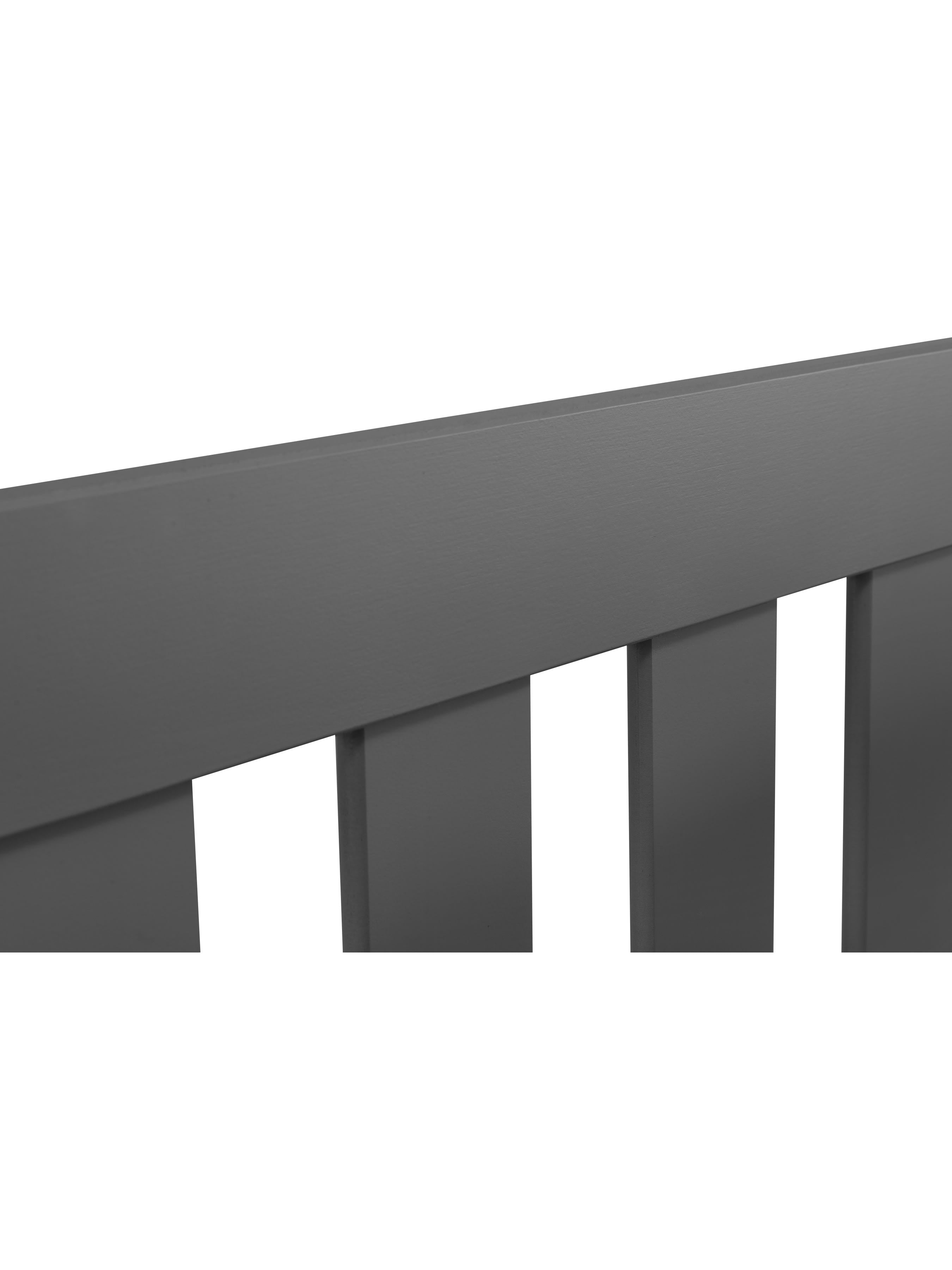 Luna Anthracite Black Bed