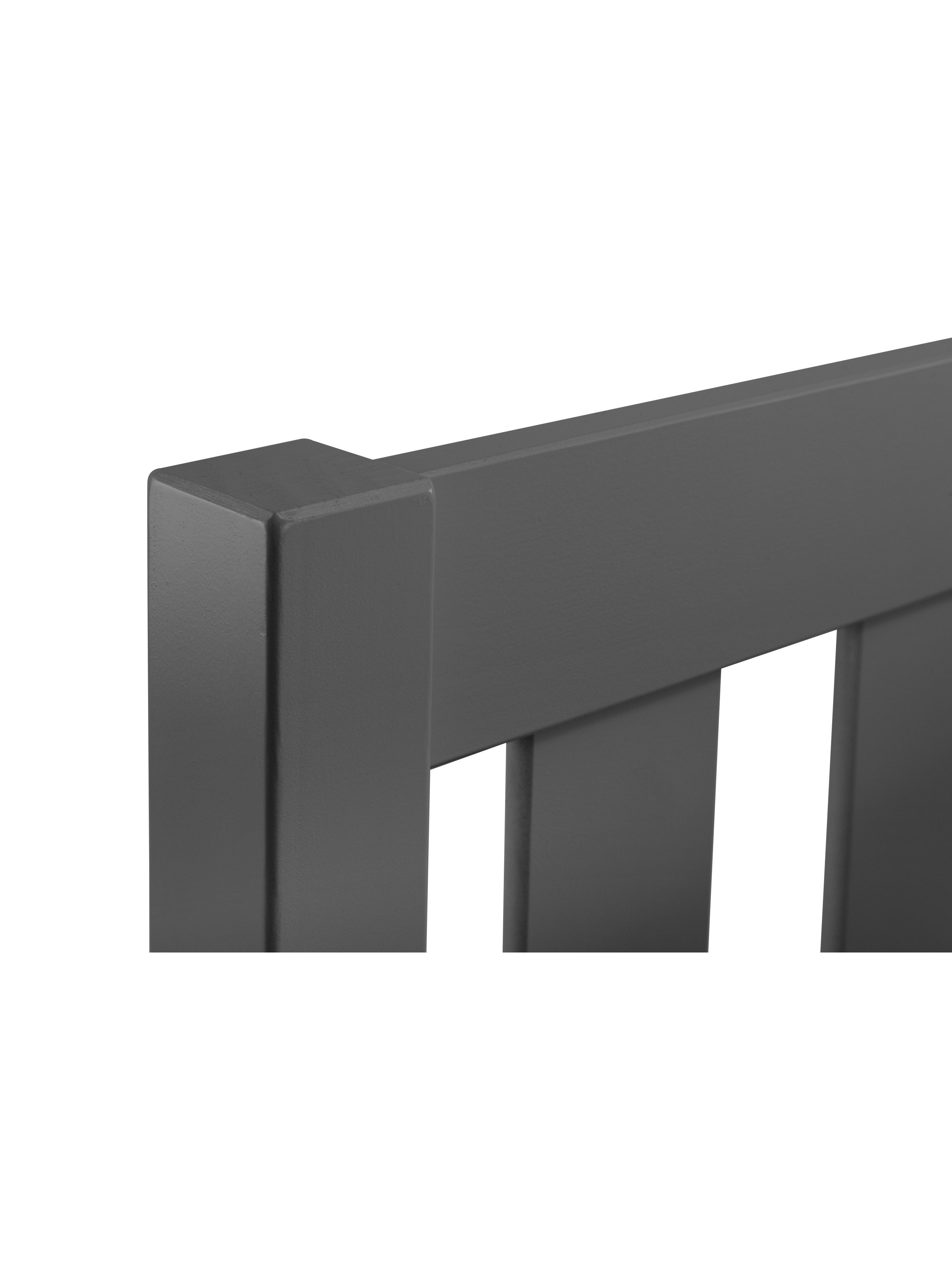 Luna Anthracite Black Bed