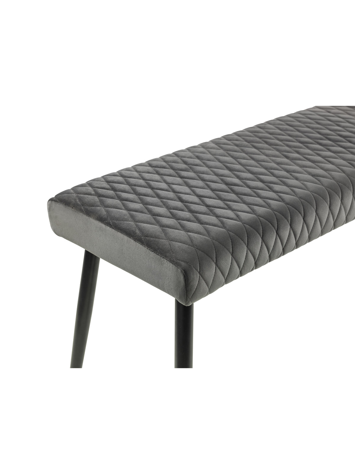 Luxe Low Bench - Grey