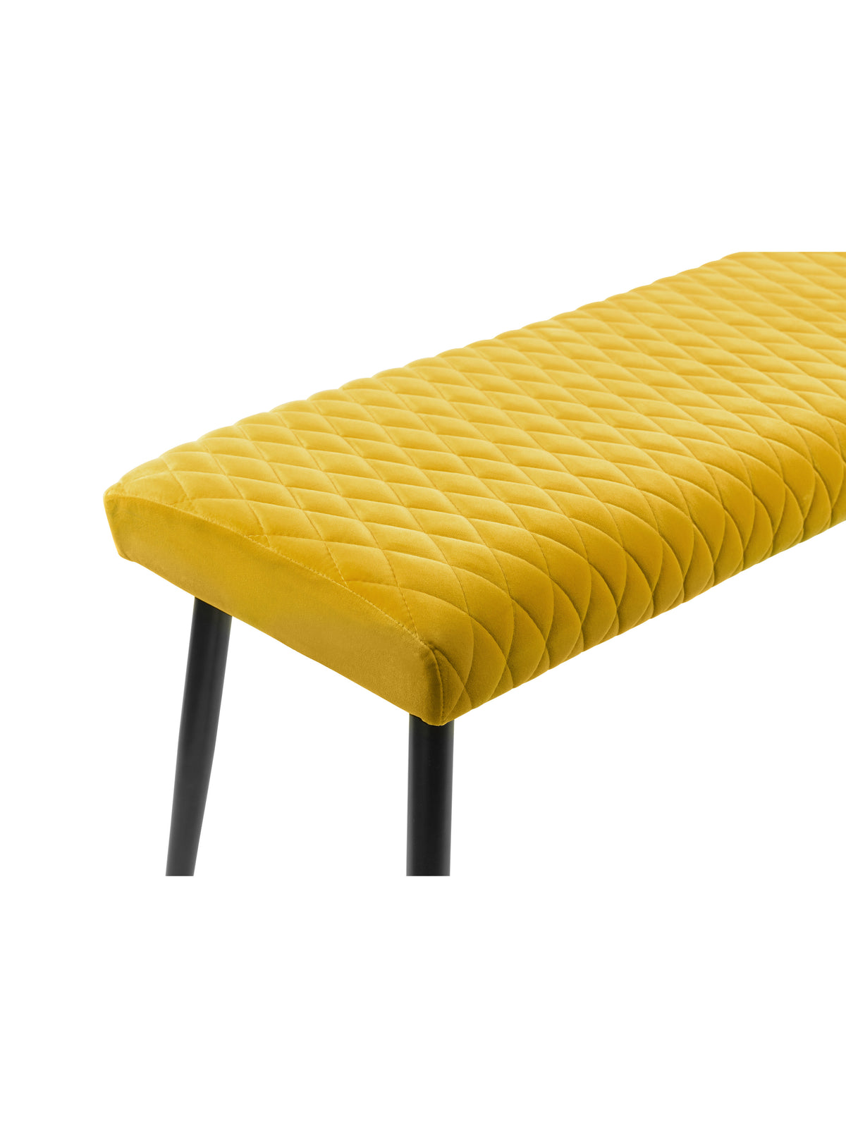 Luxe Low Bench - Mustard