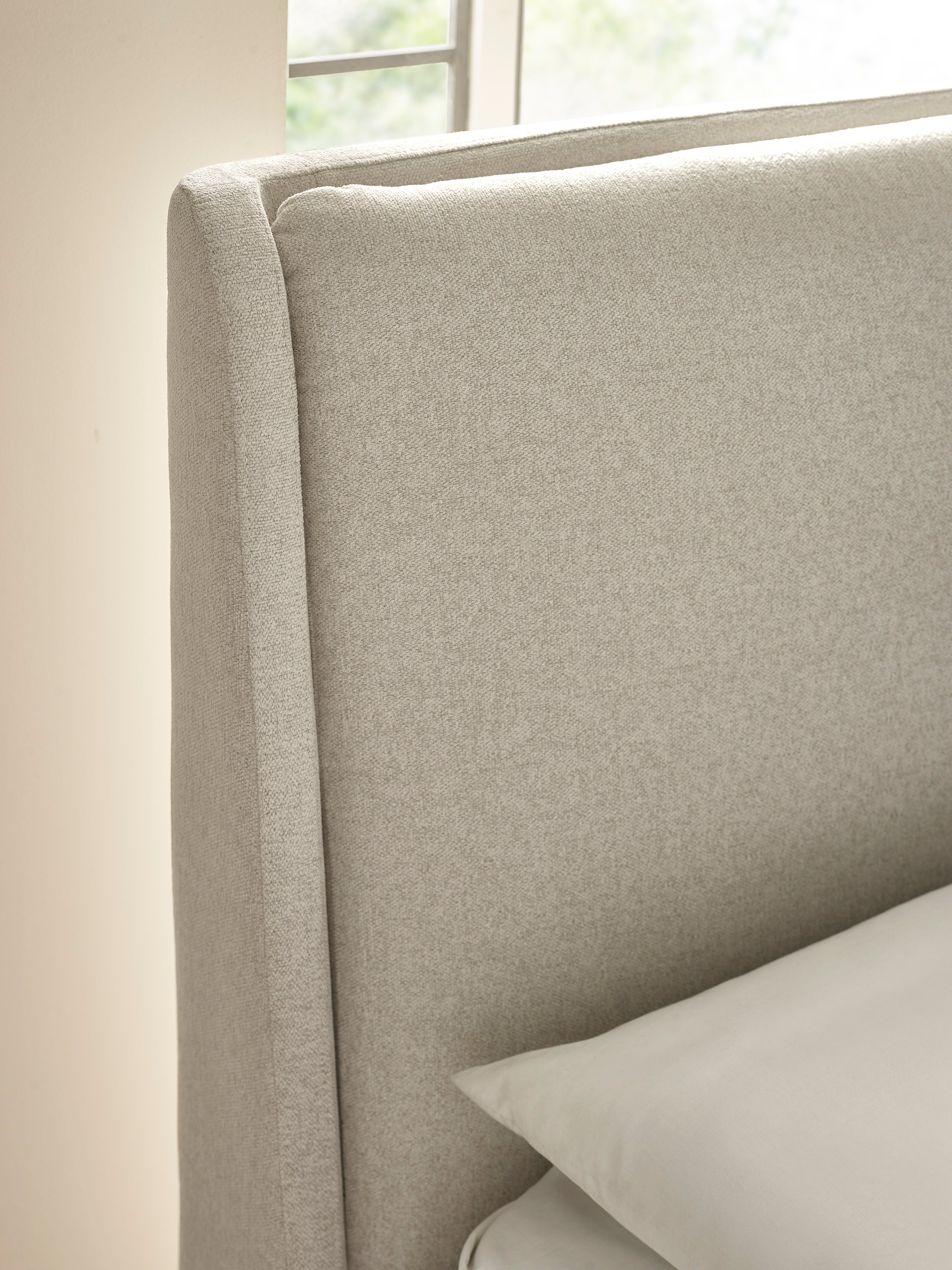 Maddock Ottoman Storage Bed - Beige – Julian Bowen, view 5