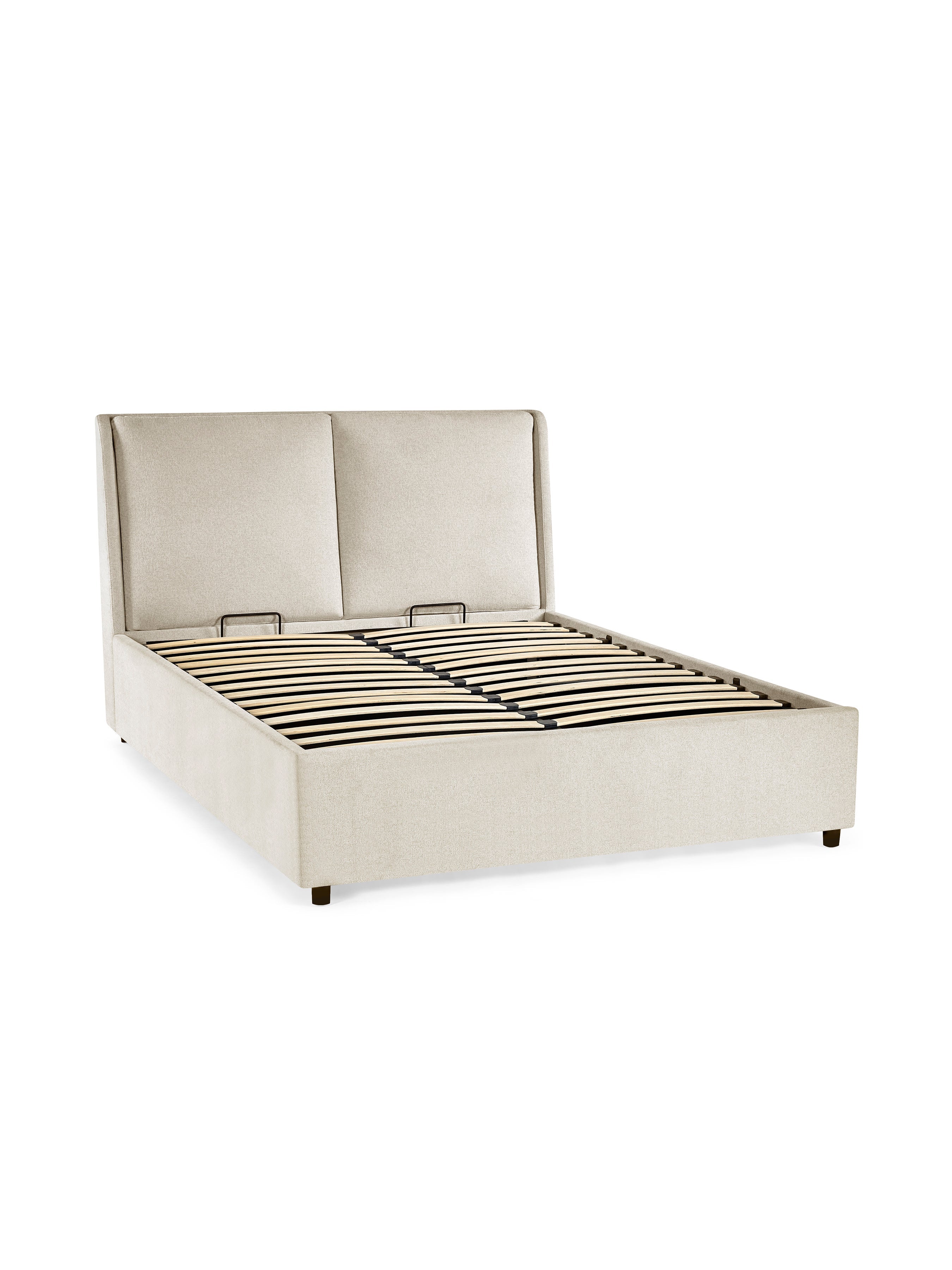 Maddock Ottoman Storage Bed - Beige – Julian Bowen, view 10