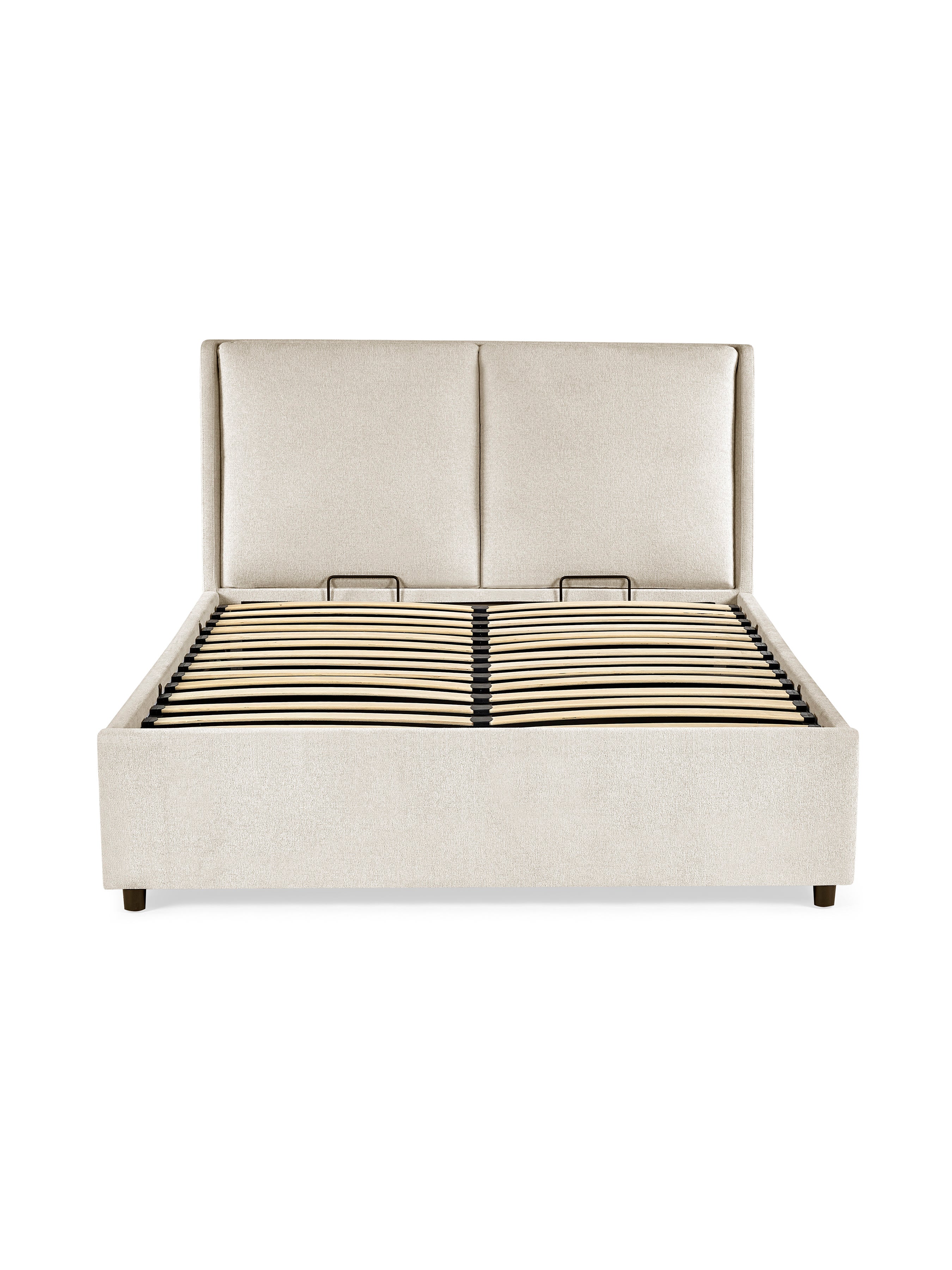 Maddock Ottoman Storage Bed - Beige – Julian Bowen, view 13