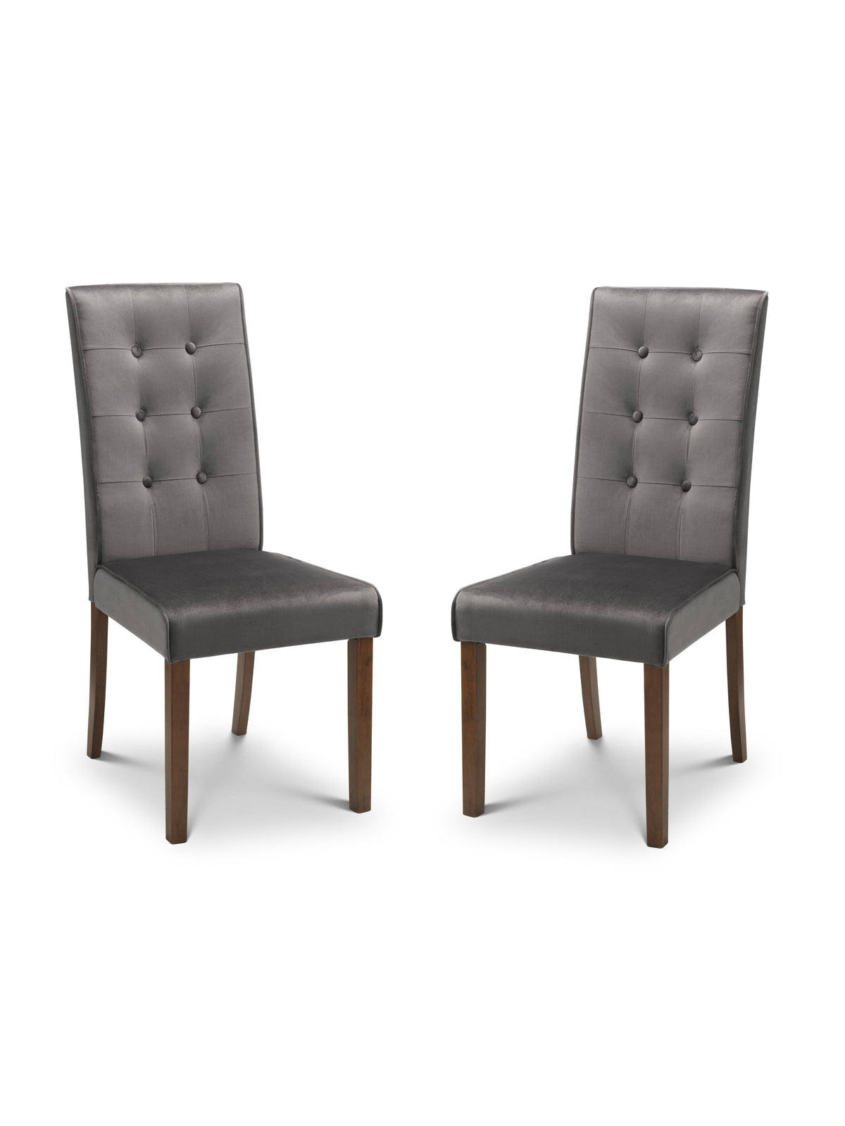Madrid Velvet Dining Chairs (Set Of 2)