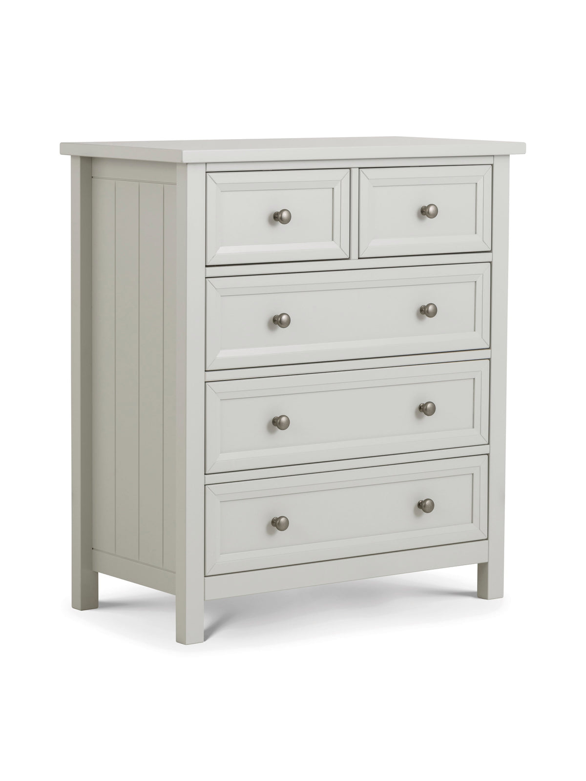 Maine 3+2 Drawer Chest- Dove Grey