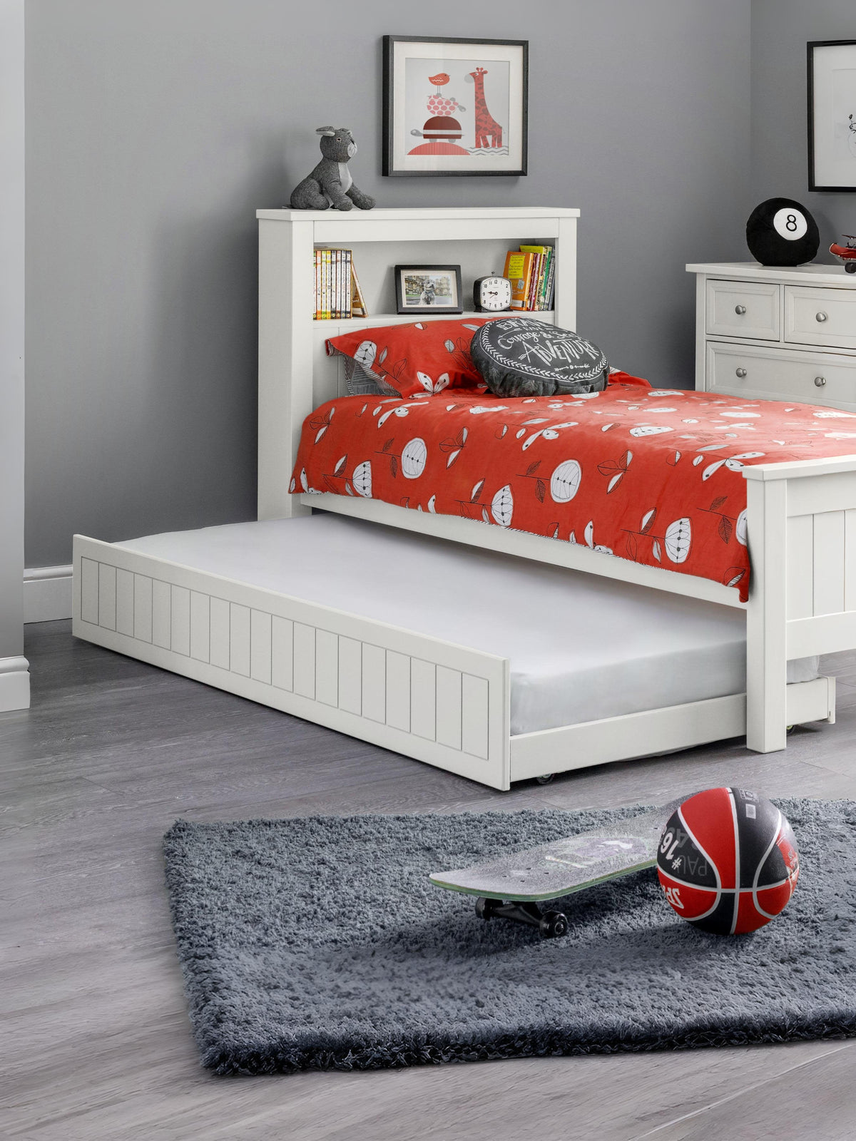 Maine Underbed Surf White