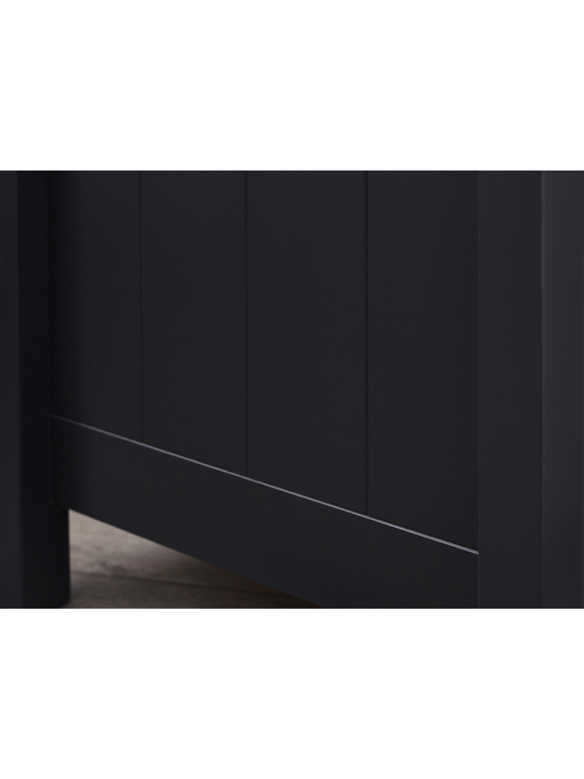 Maine 3 Drawer Bedside - Anthracite