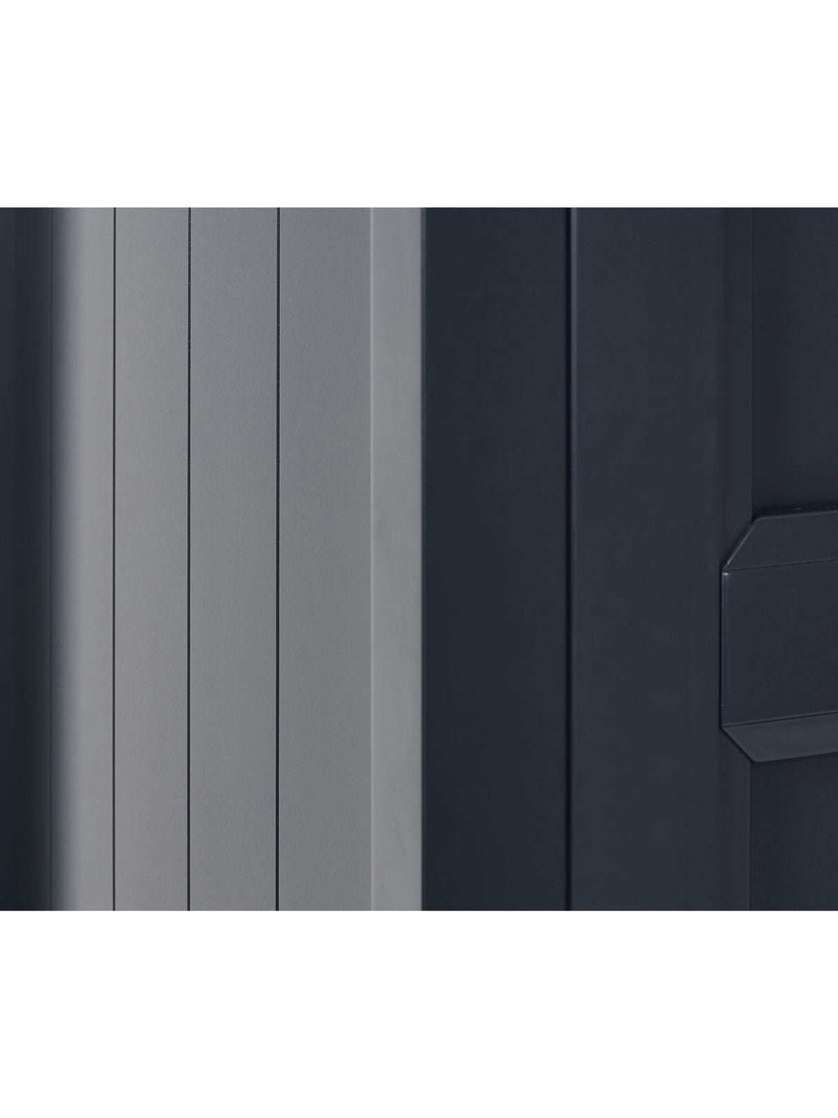 Maine 3 Door Combination Wardrobe - Anthracite
