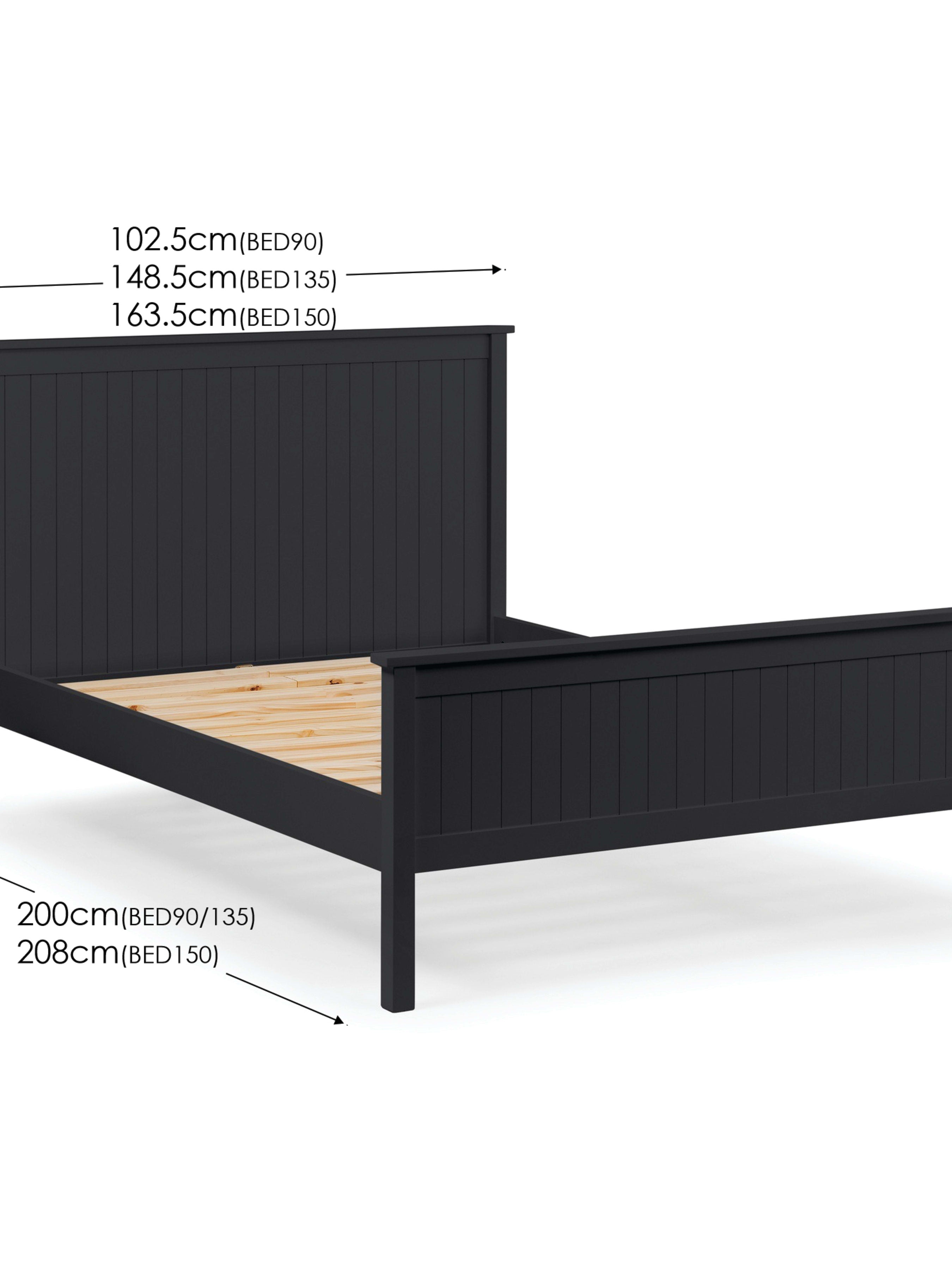 Maine Anthracite Black Bed