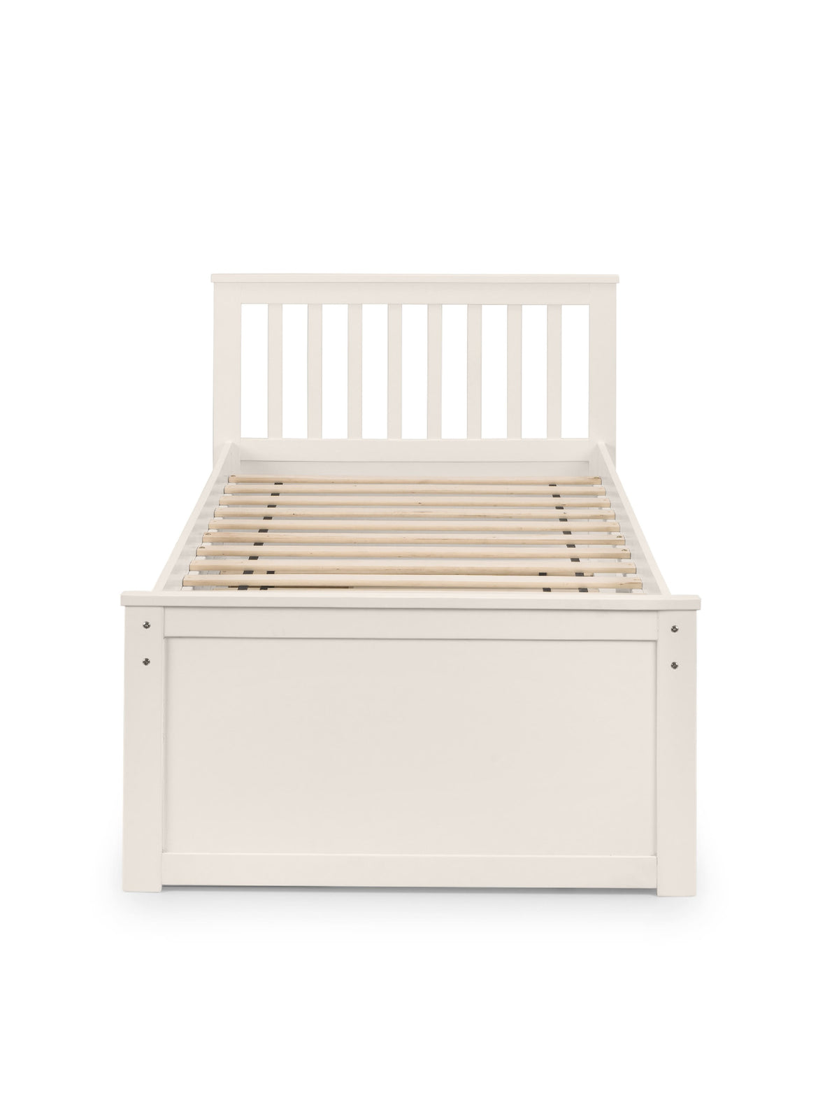 Maisie Bed With Underbed And Drawers - Surf White