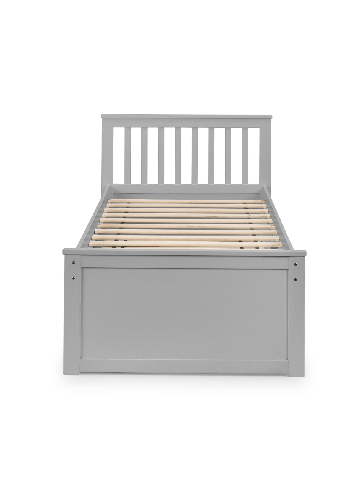 Maisie Bed With Underbed And Drawers - Light Grey