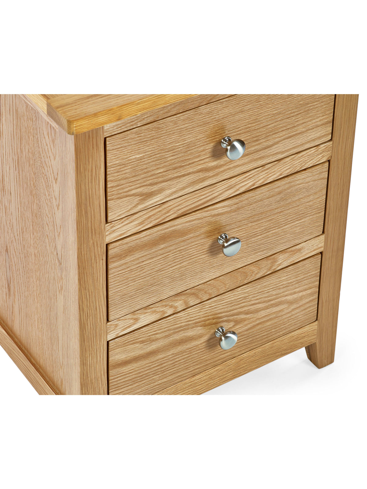 Mallory 3 Drawer Bedside