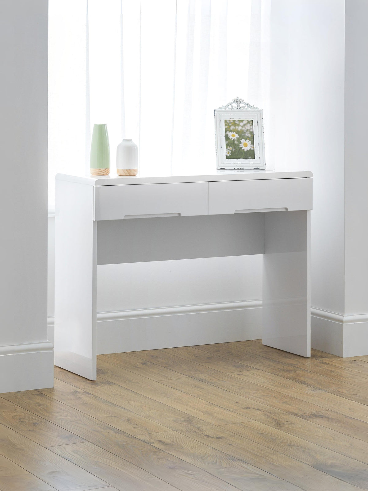 Manhattan Dressing Table With 2 Drawers