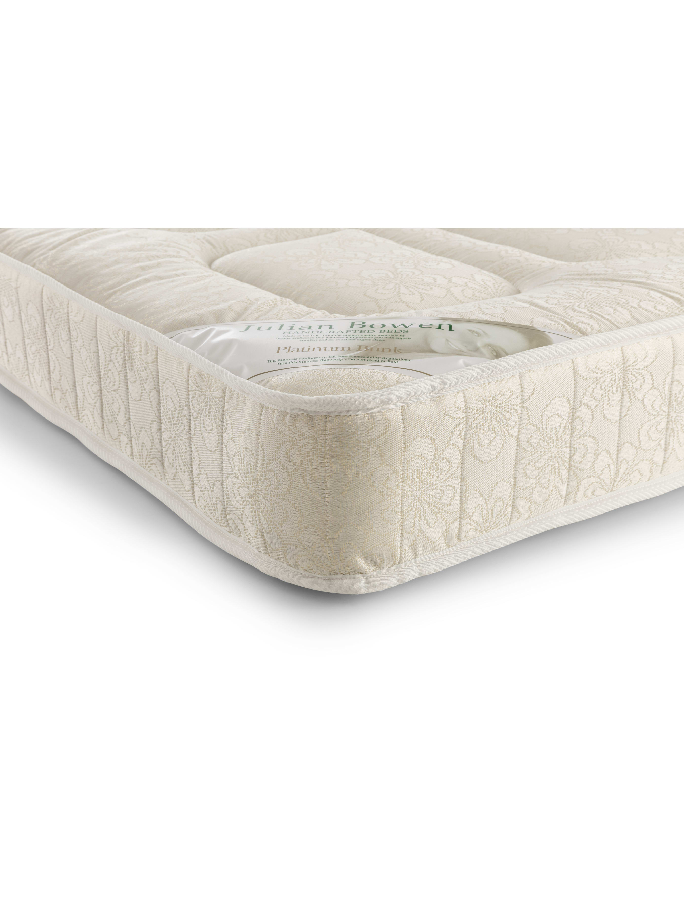 Platinum Bunk Mattress – White