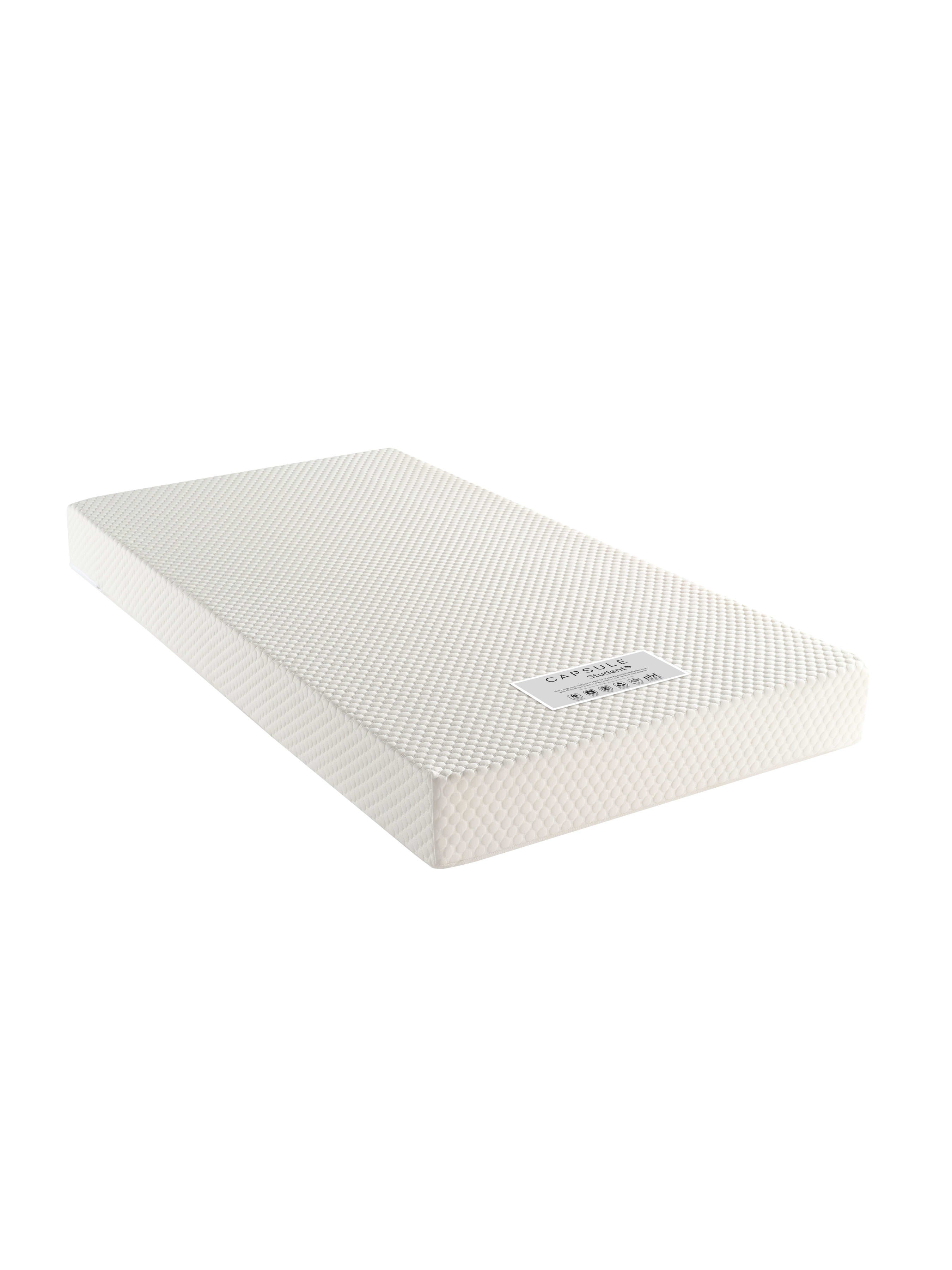 Capsule Student Mattress – White