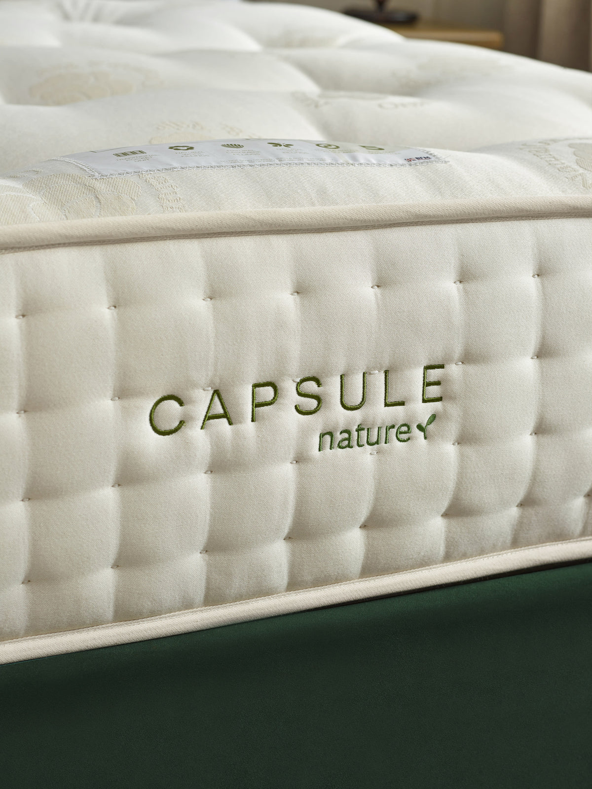 Capsule Nature Pocket Sprung Mattress – Cream