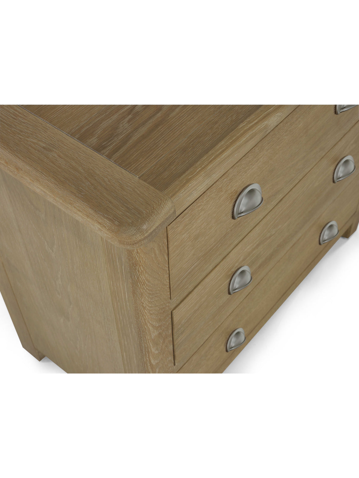 Memphis Limed Oak 3 Drawer Chest