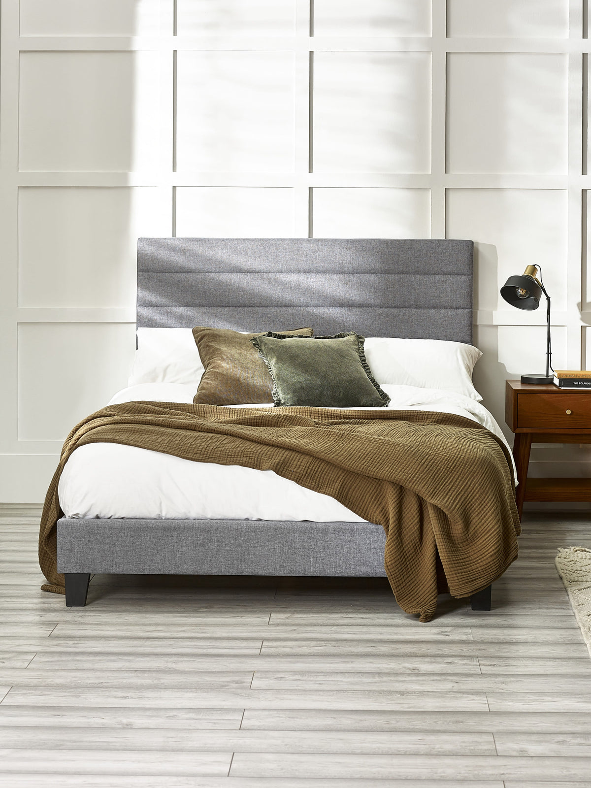 Merida Bed - Grey