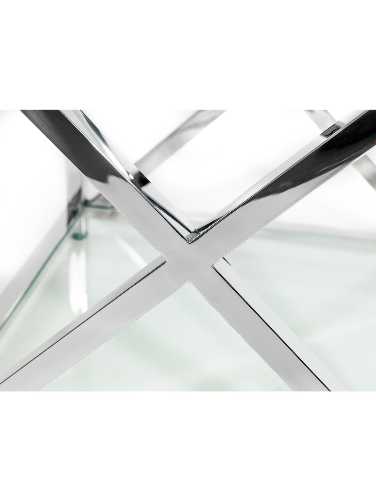 Miami Lamp Table - Silver