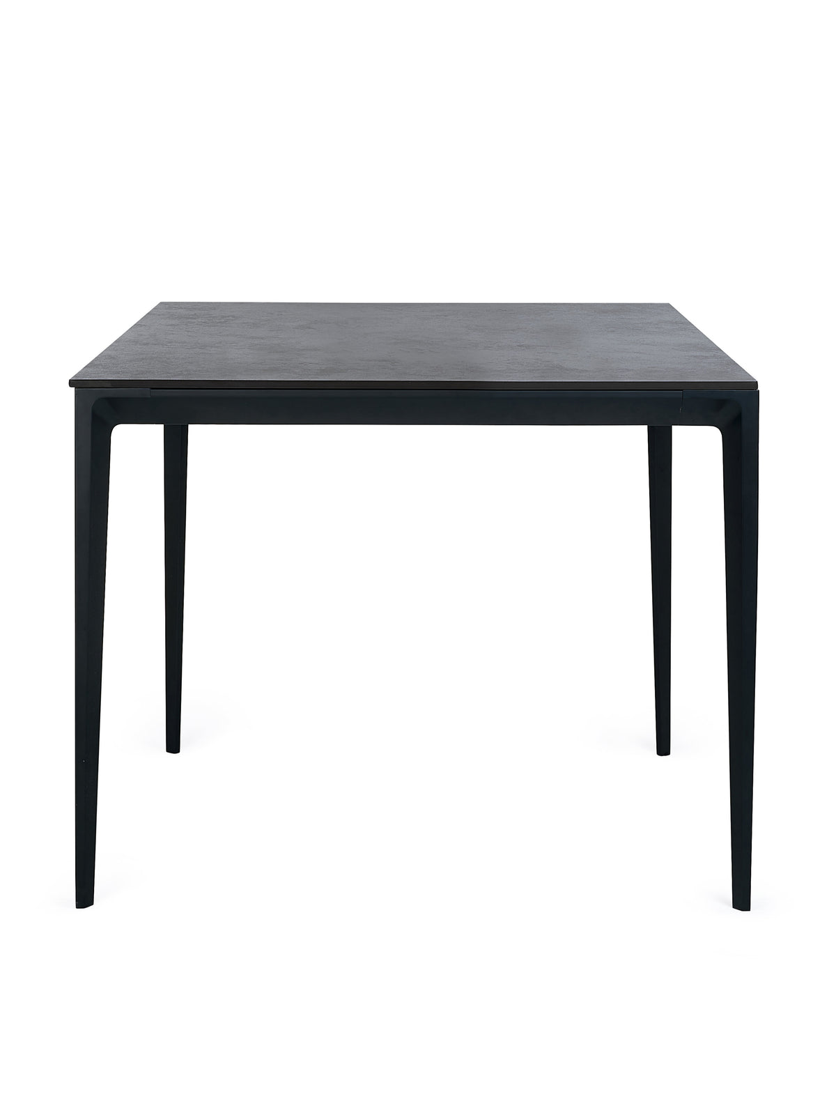 Miami Square Stone Top Dining Table - Slate Grey