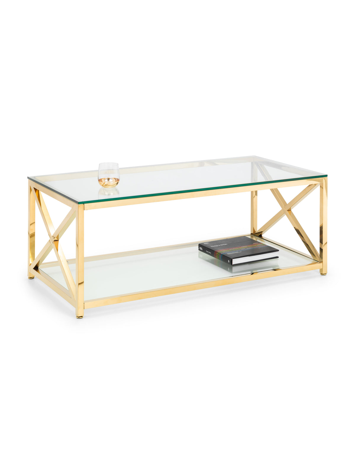 Miami Coffee Table - Gold