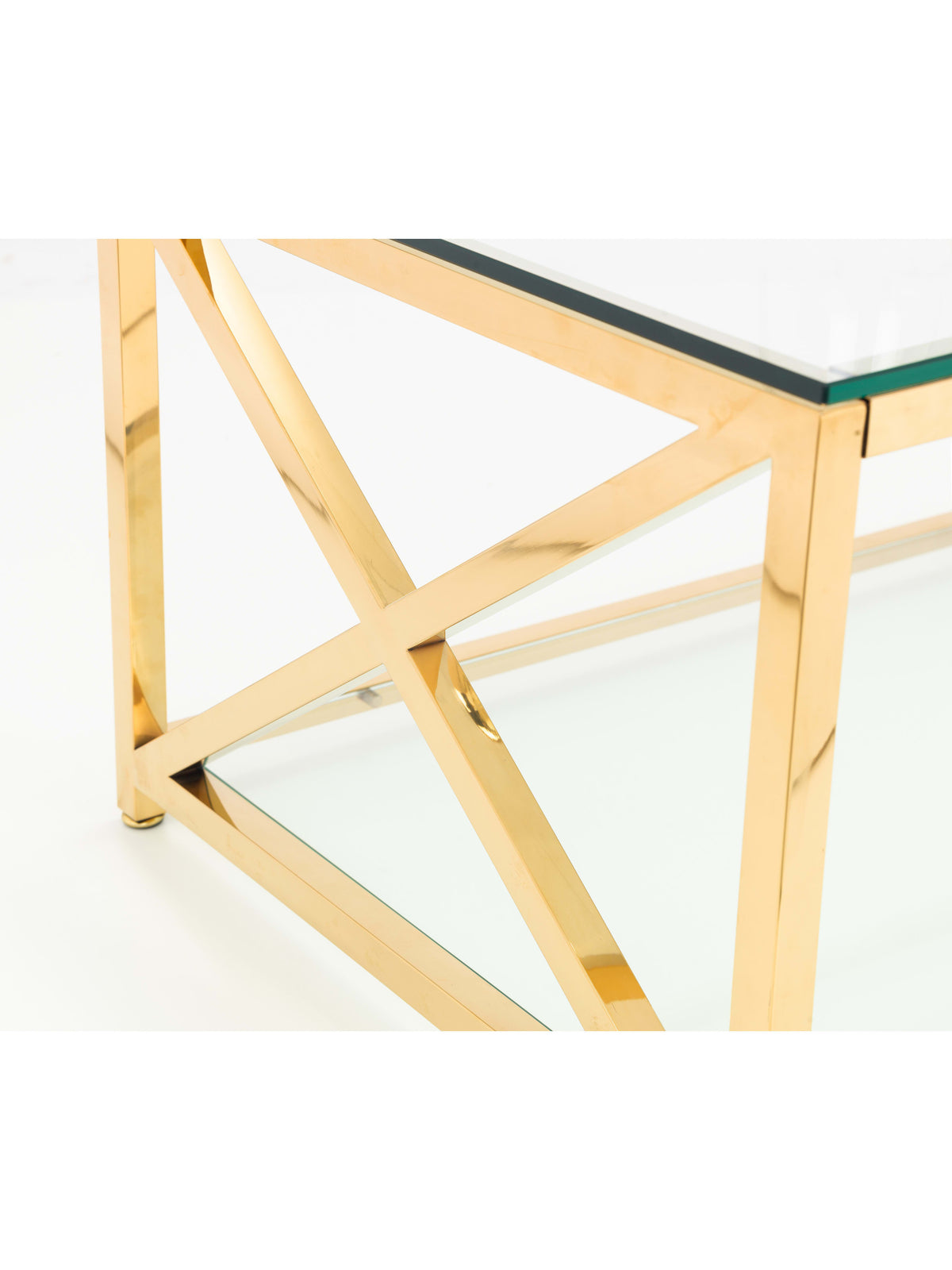 Miami Coffee Table - Gold