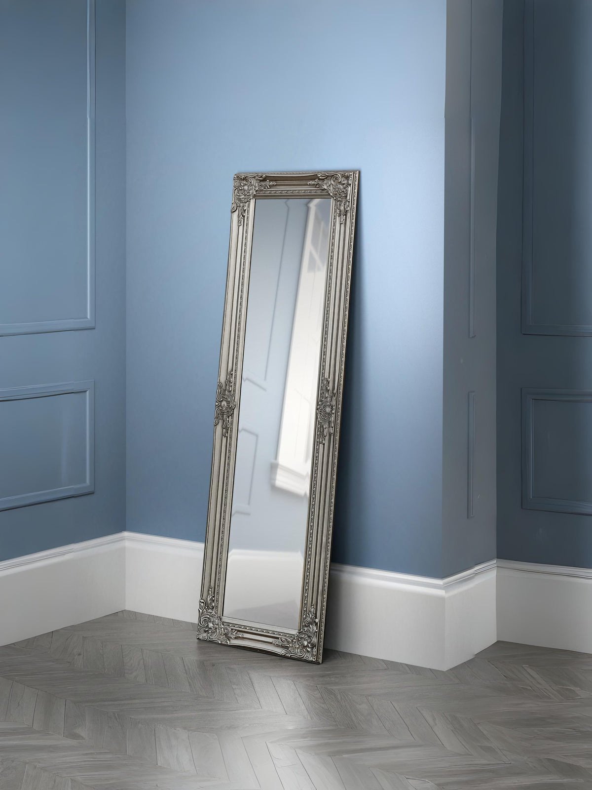 Palais Pewter Dress Mirror