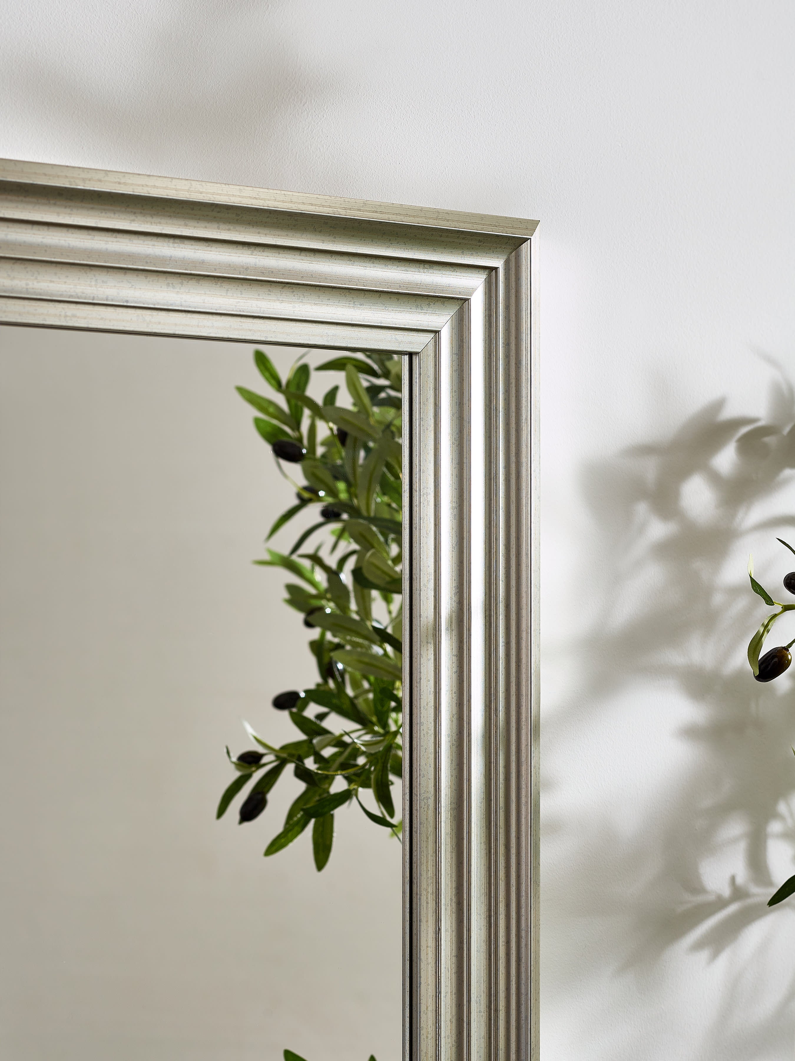 Tokyo Pewter Tall Rectangular Dressing Mirror