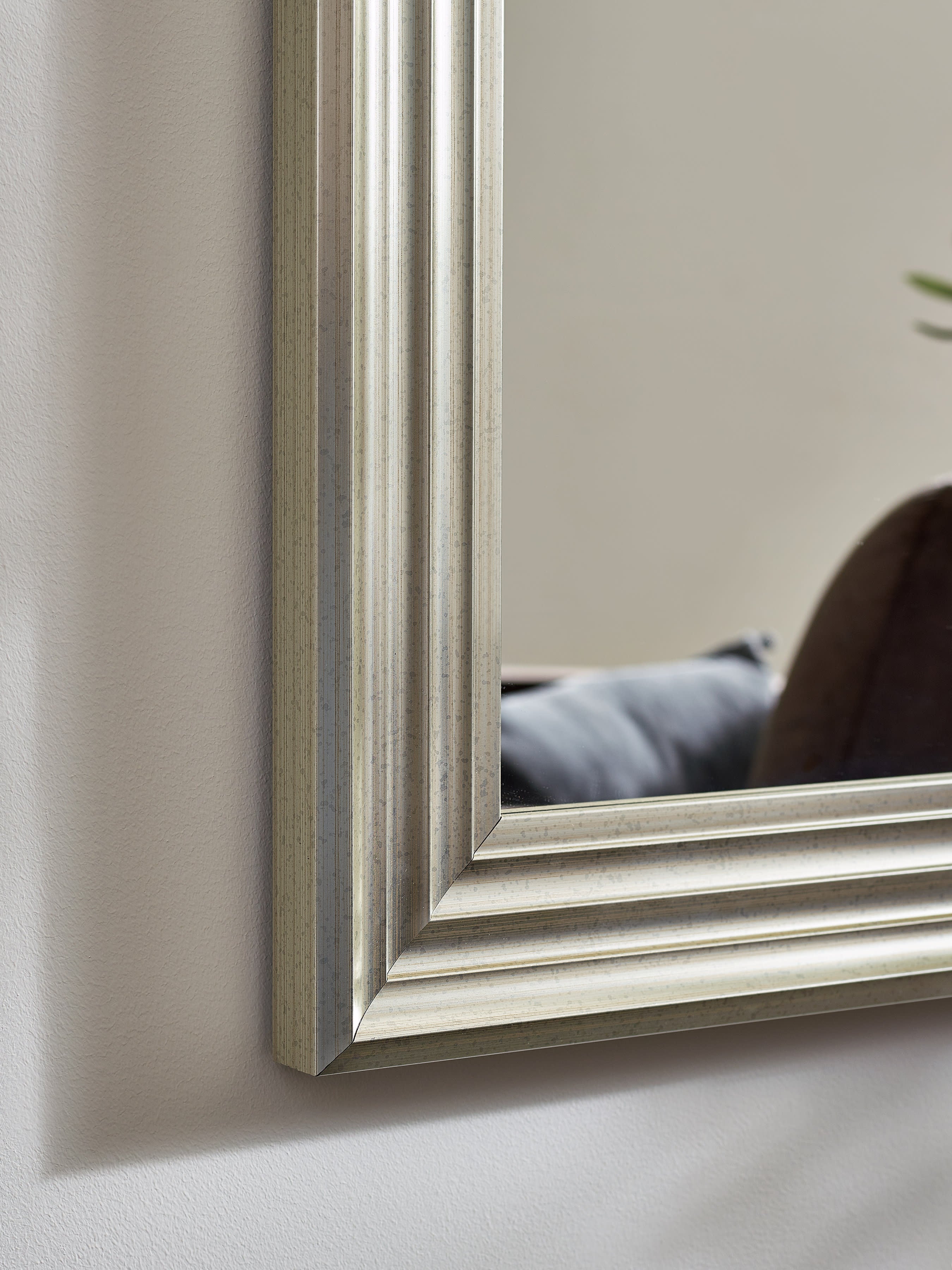 Tokyo Pewter Tall Rectangular Dressing Mirror