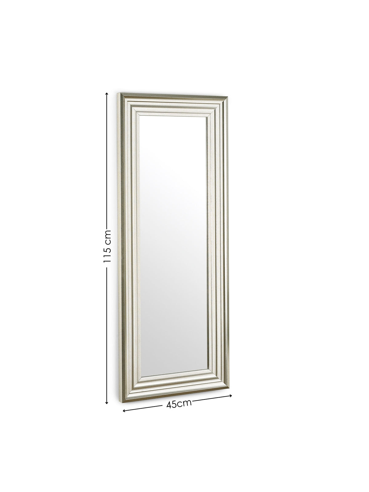 Tokyo Pewter Tall Rectangular Dressing Mirror