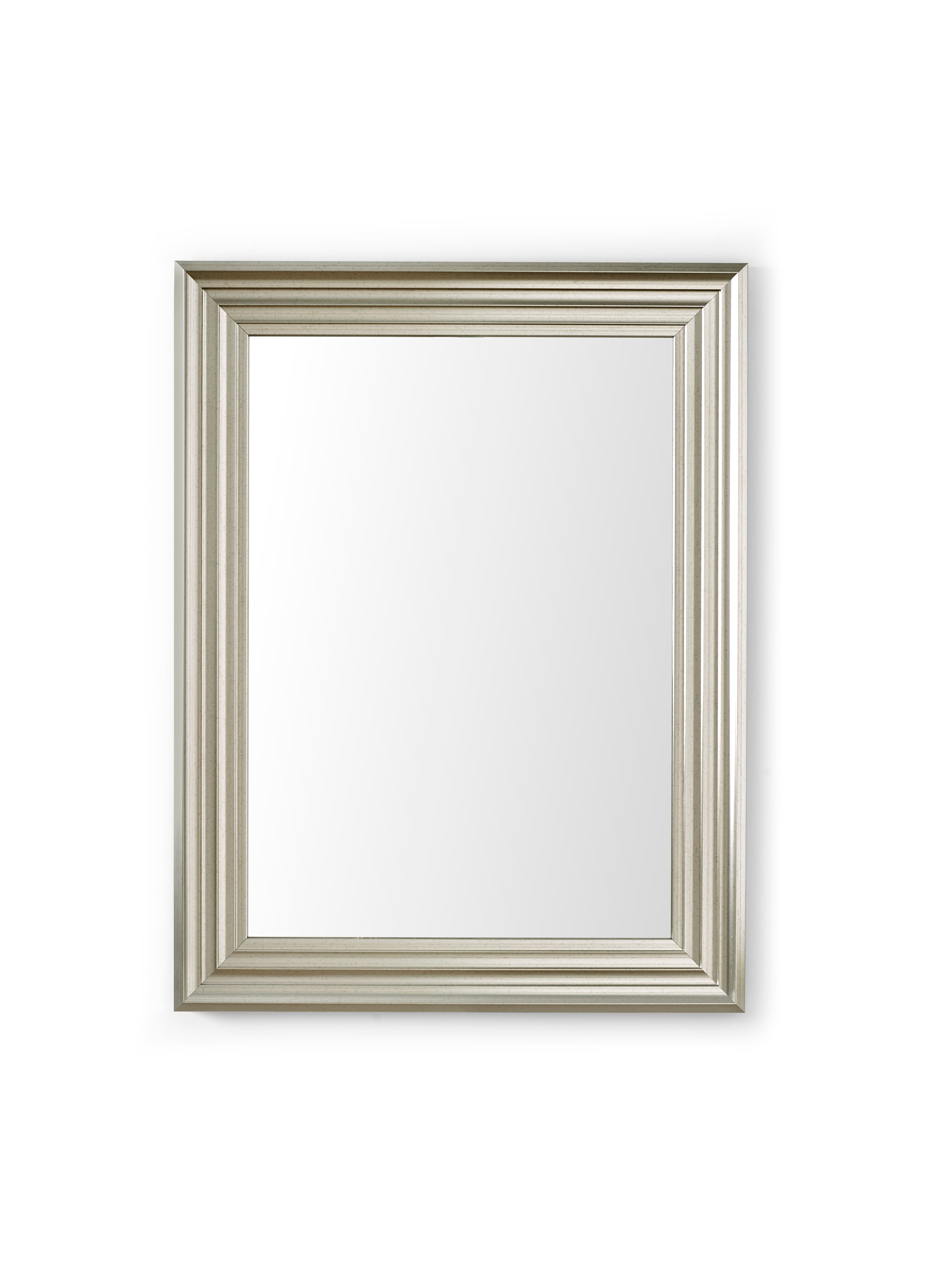 Tokyo Pewter Rectangular Wall Mirror