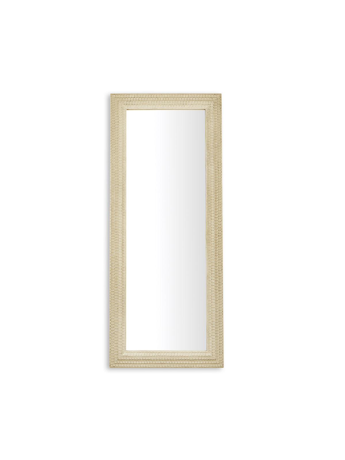 Alanis Rectangular Lean to Dress Mirror – White