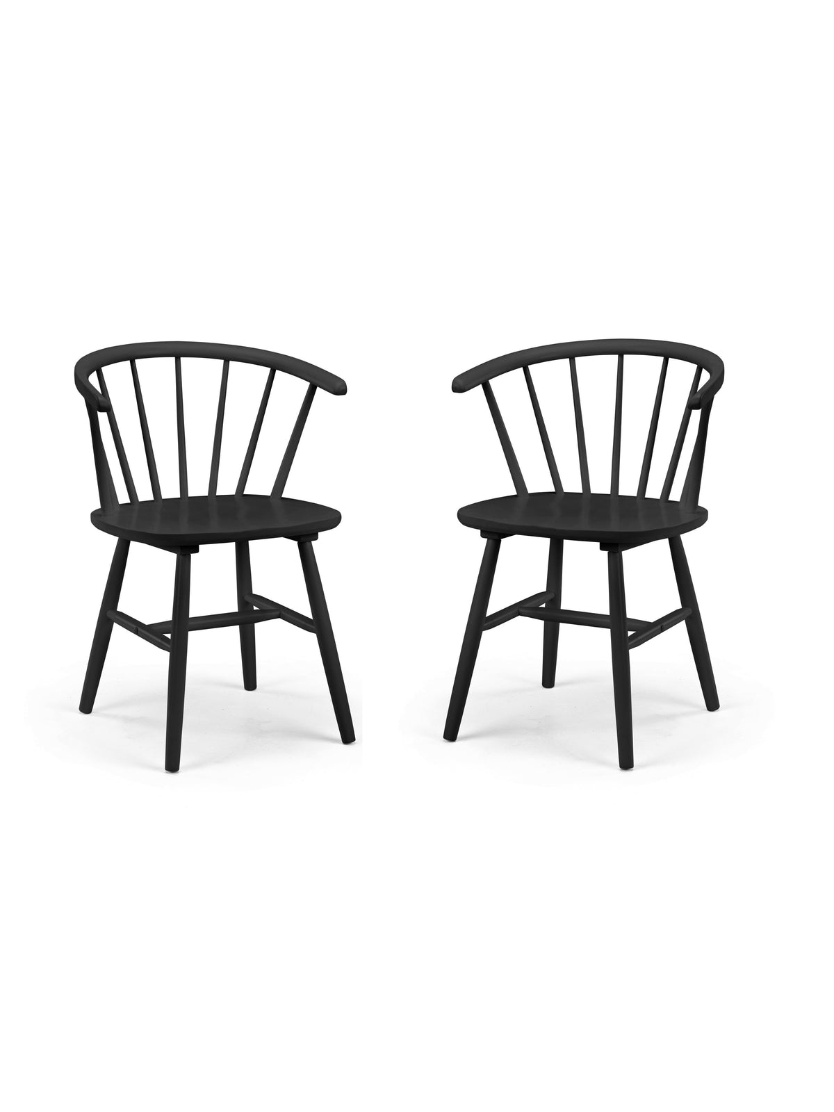 Modena Dining Chairs - Black (Set Of 2)
